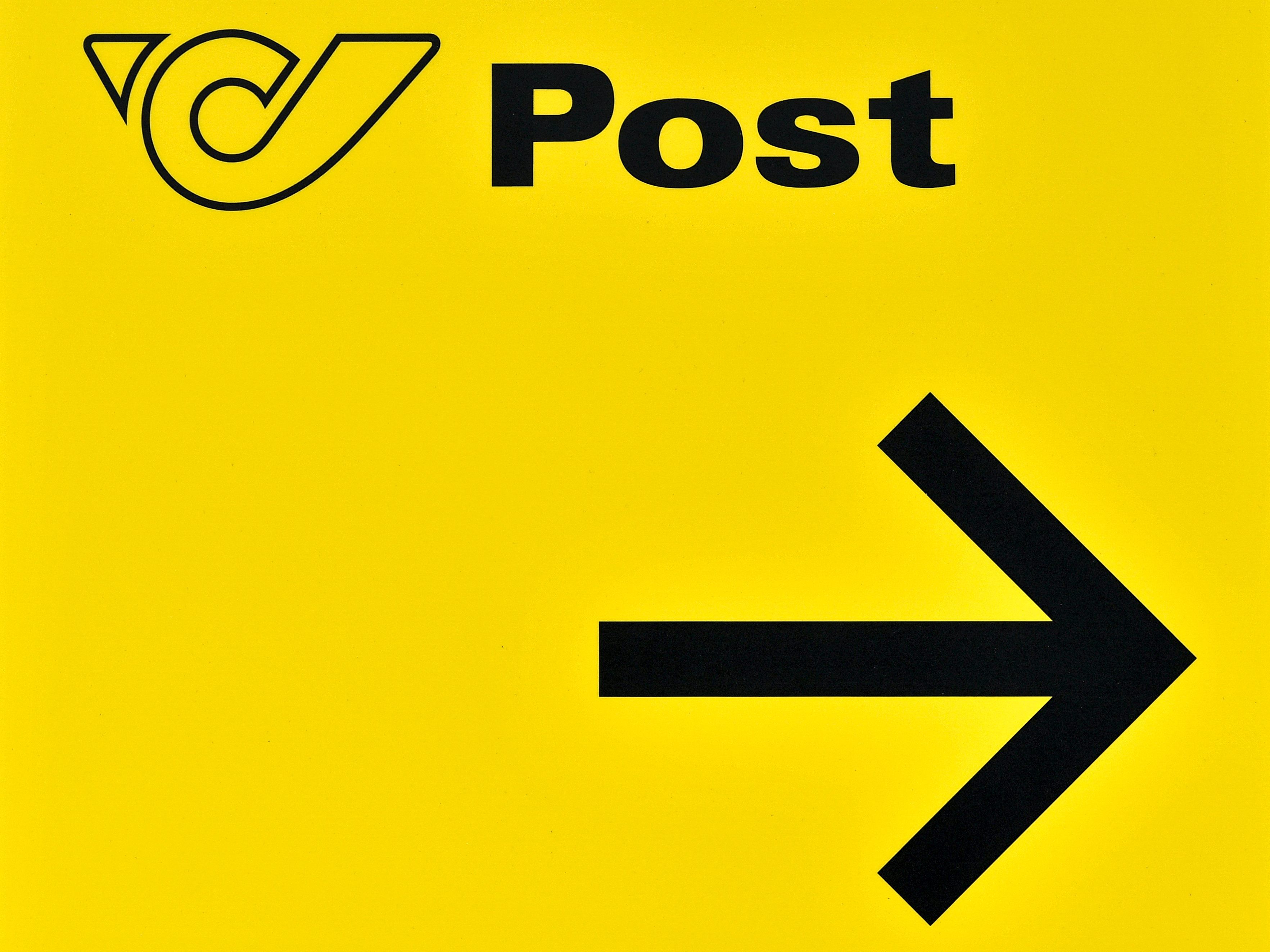 Die Post ist weiterhin in Betrieb.