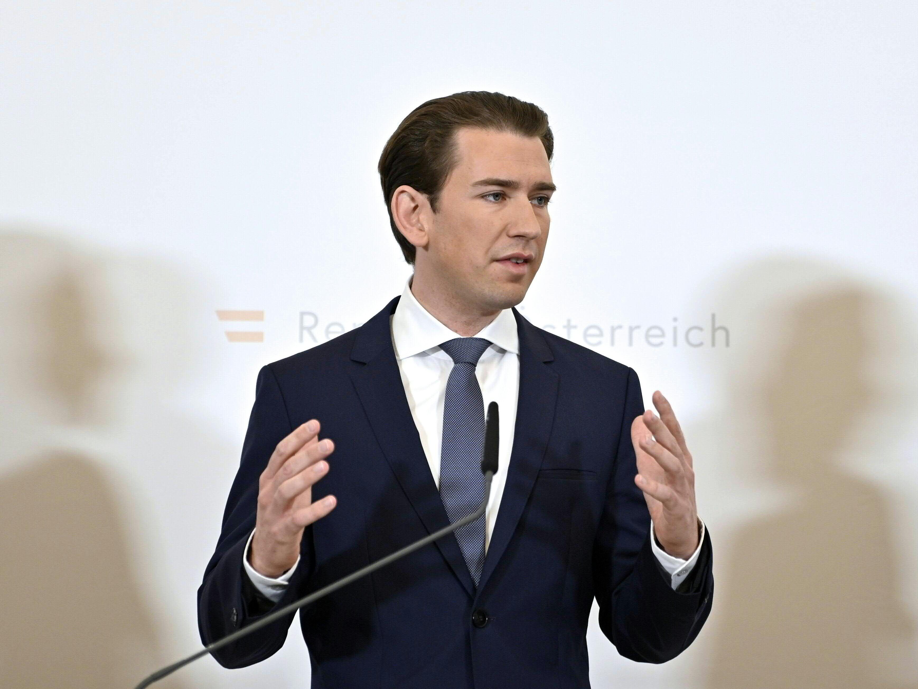 Sebastian Kurz warnt vor einer Verharmlosung der Corona-Krise.