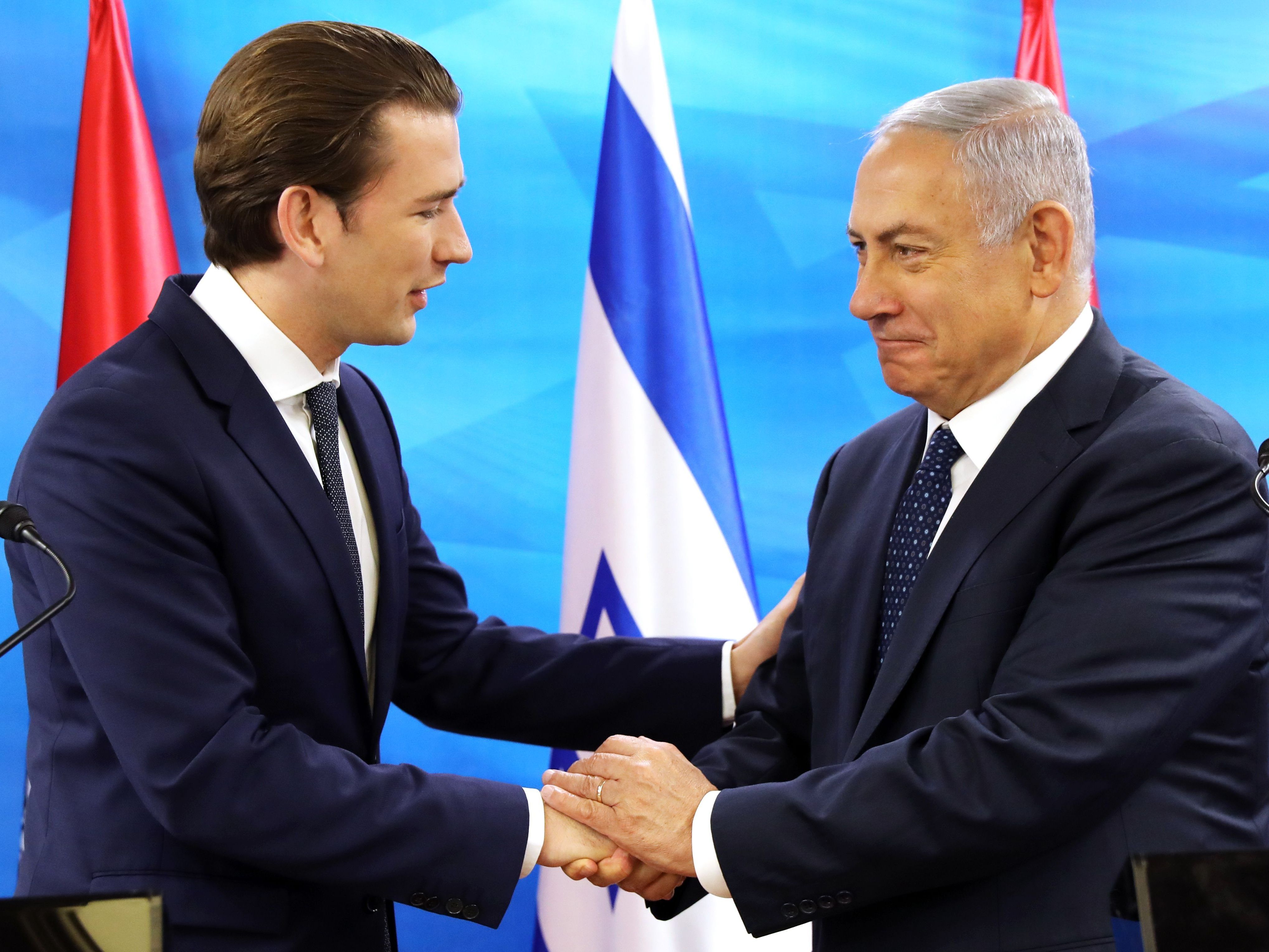 Ein besorgter Anruf von Netanyahu hat den Bundeskanzler "wachgerüttelt".