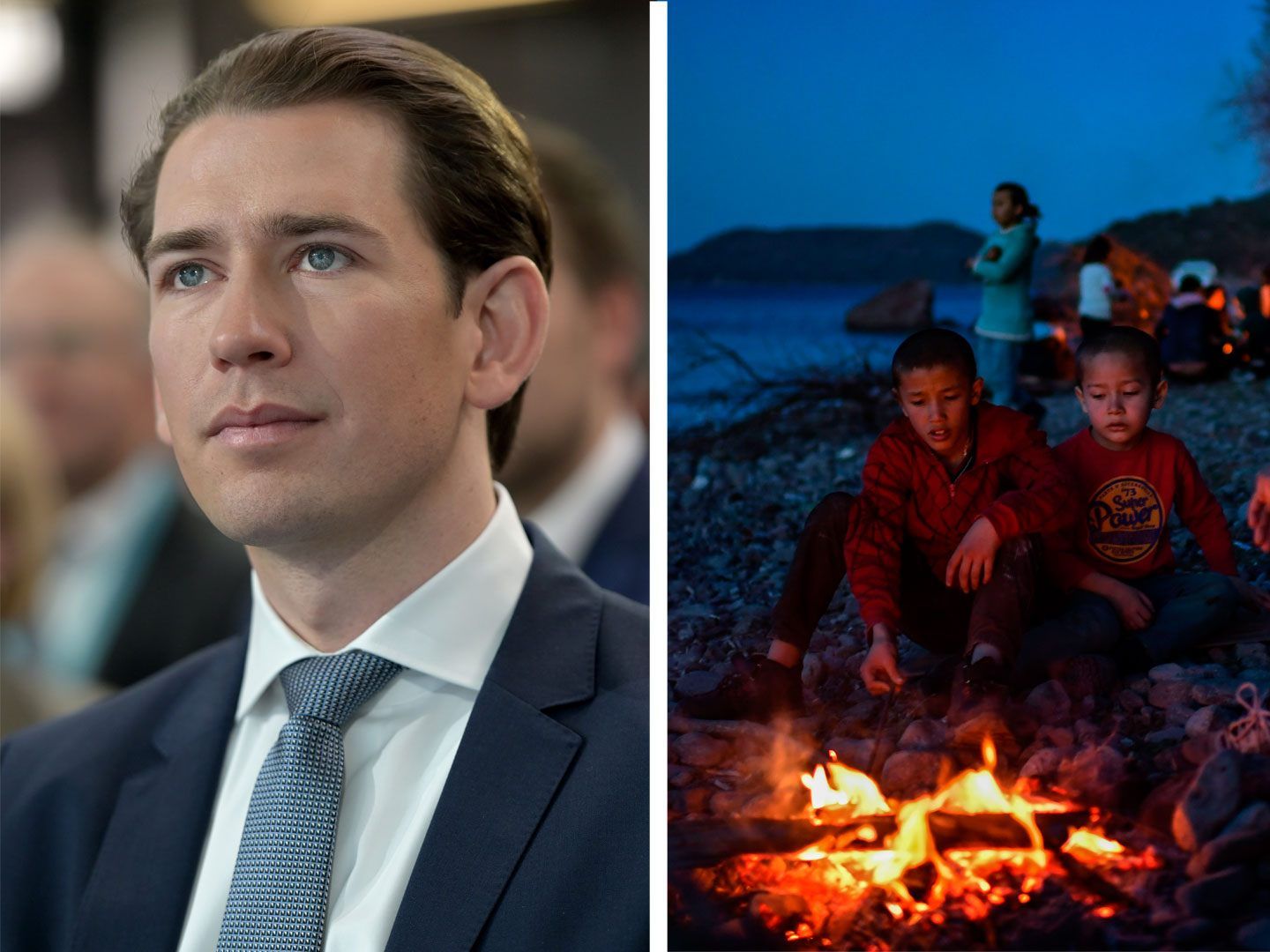 Das sagt Kanzler Kurz zur Situation in Griechenland.