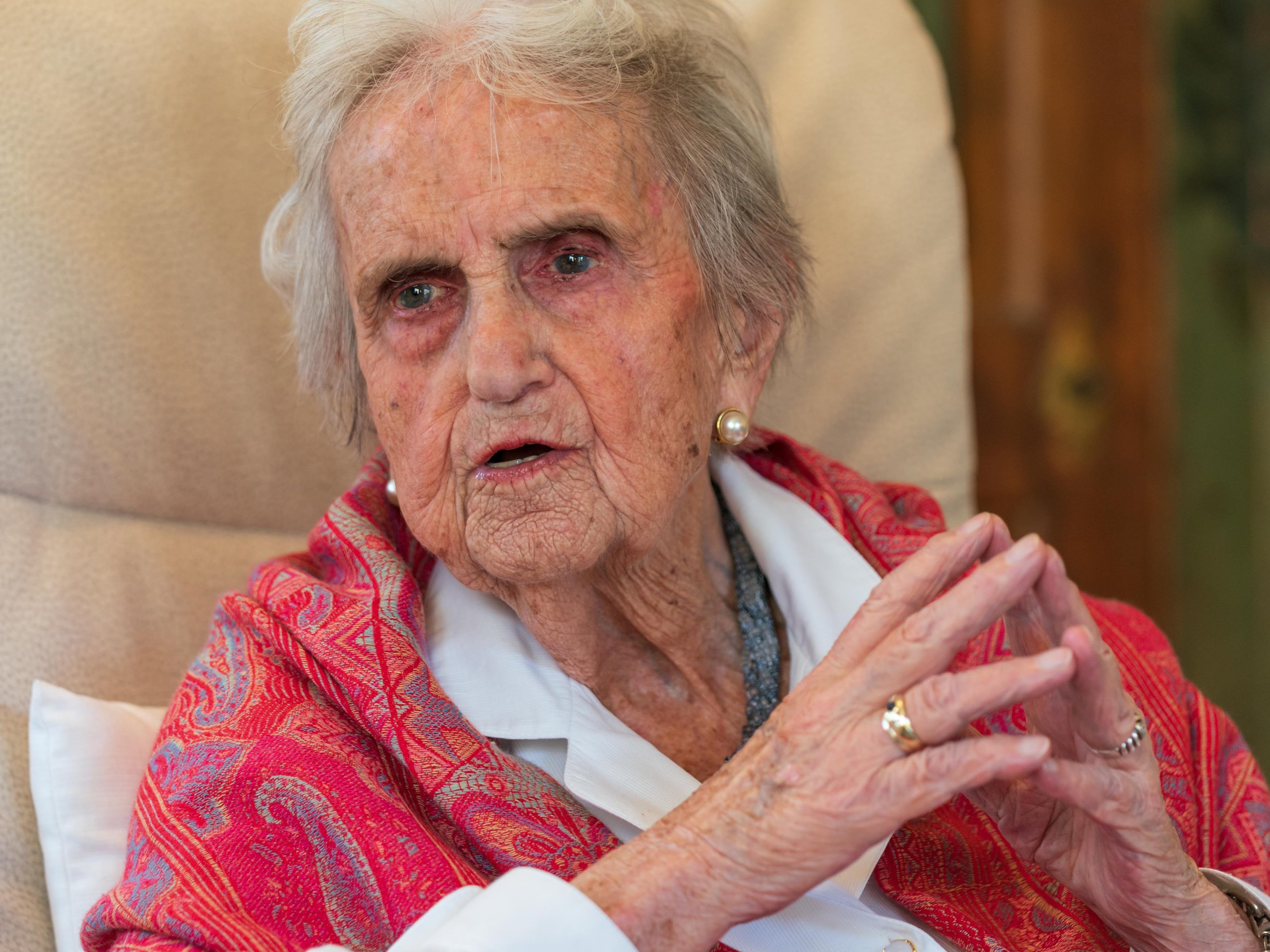 Eleonore Schönborn wird am 14. April 100 Jahre alt.