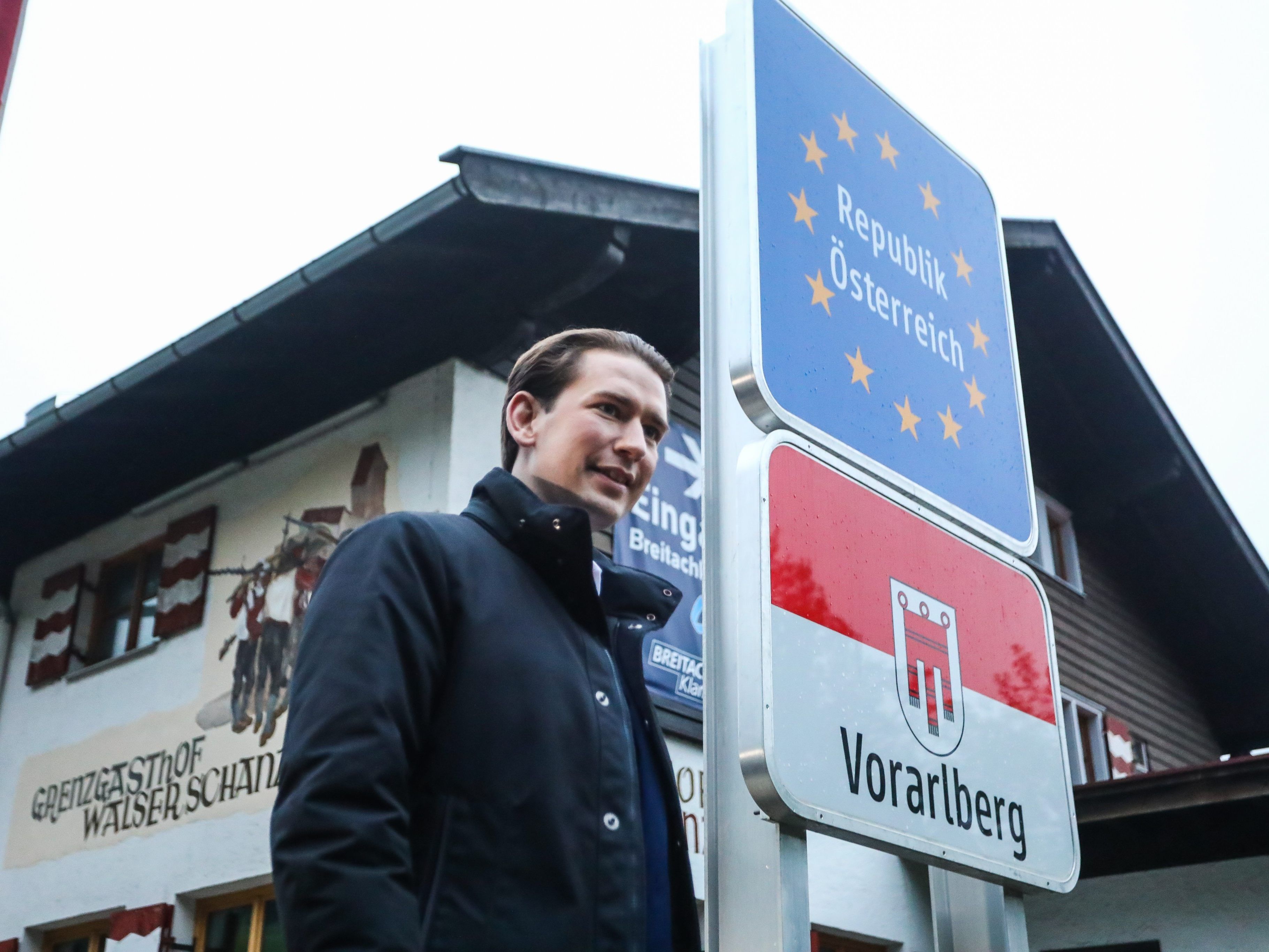 Am Mittwochabend war Kanzler Kurz zu Gast im Kleinwalsertal.