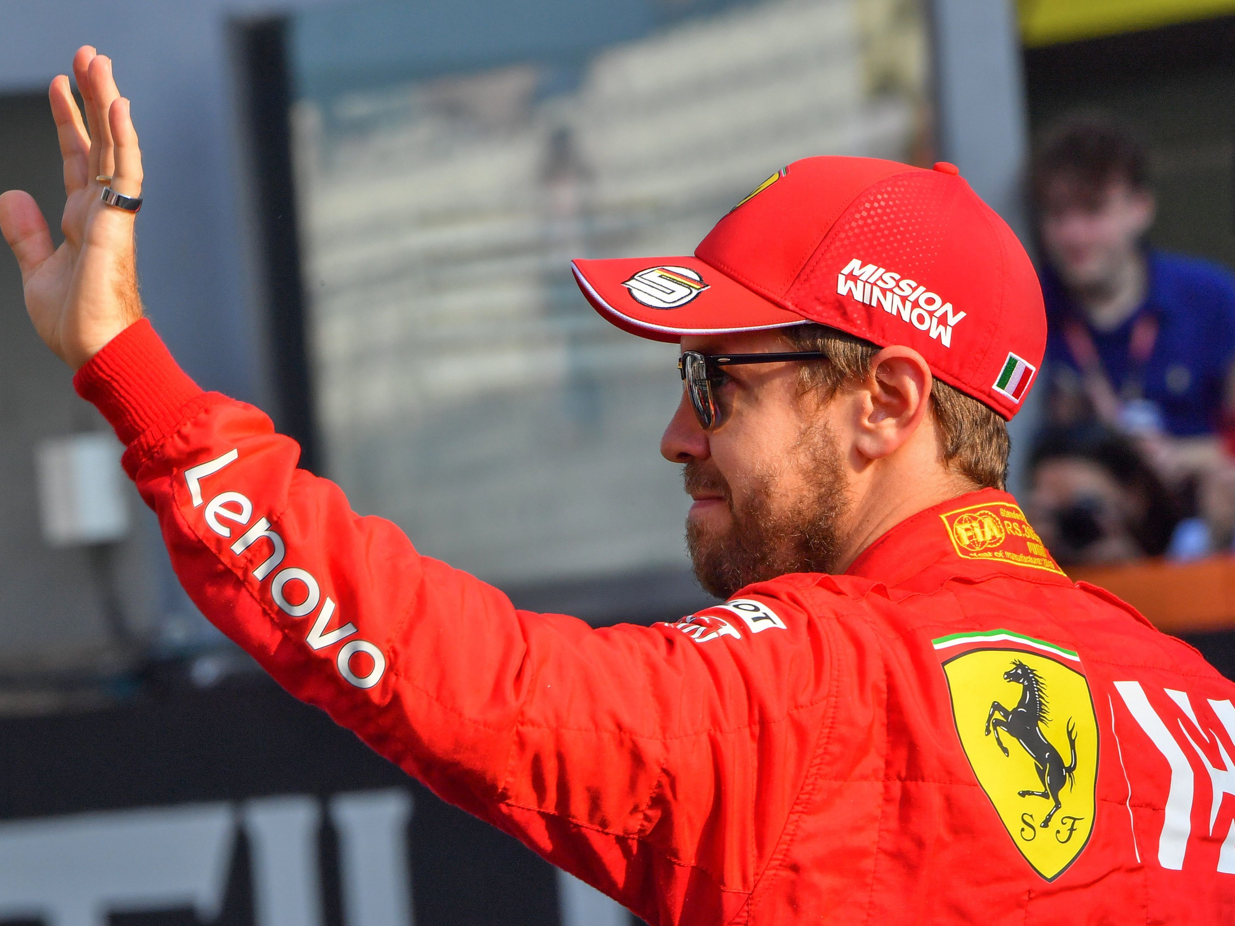 Sebastian Vettel verlässt Ferrari mit Ende der Saison.