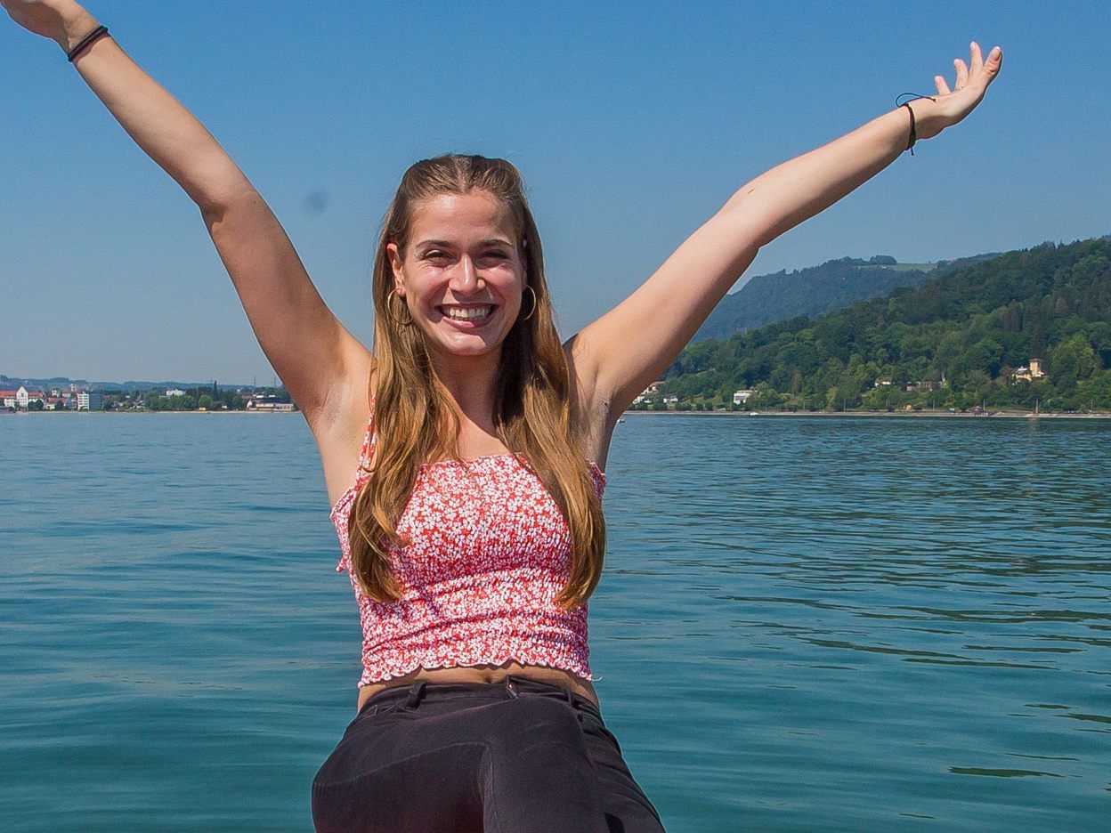 Grund zur Freude: Die Woche beginnt mit bestem Bodensee-Wetter.