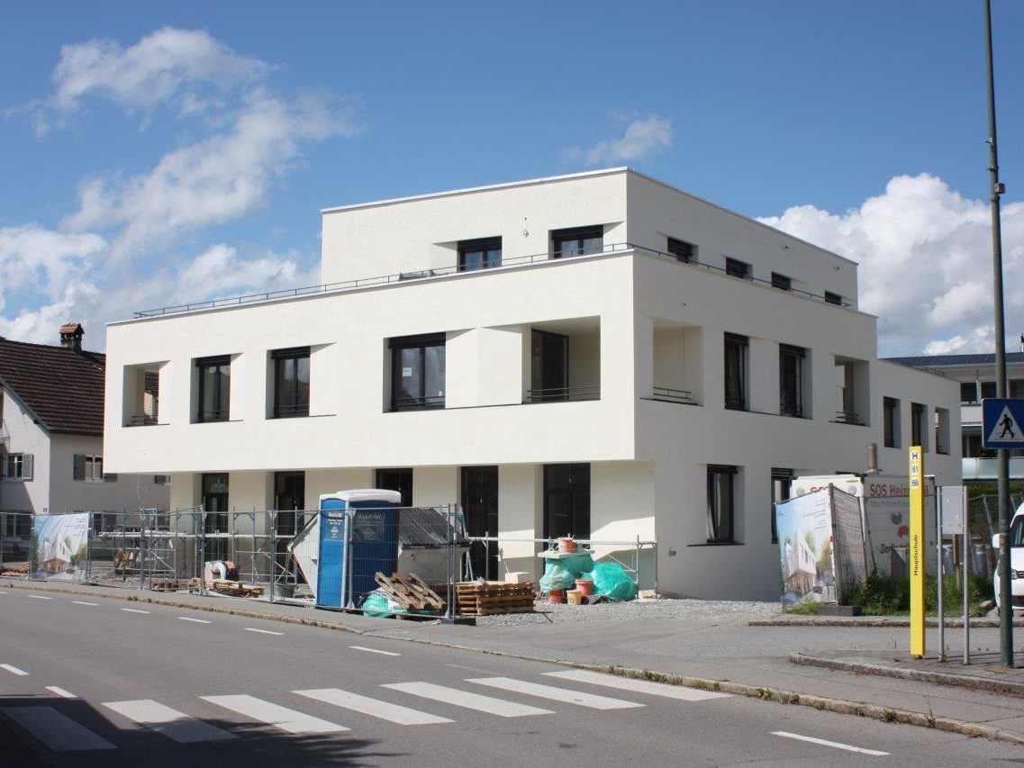 Die Wohnanlage Hadeldorfstraße in Rankweil ist bald fertig