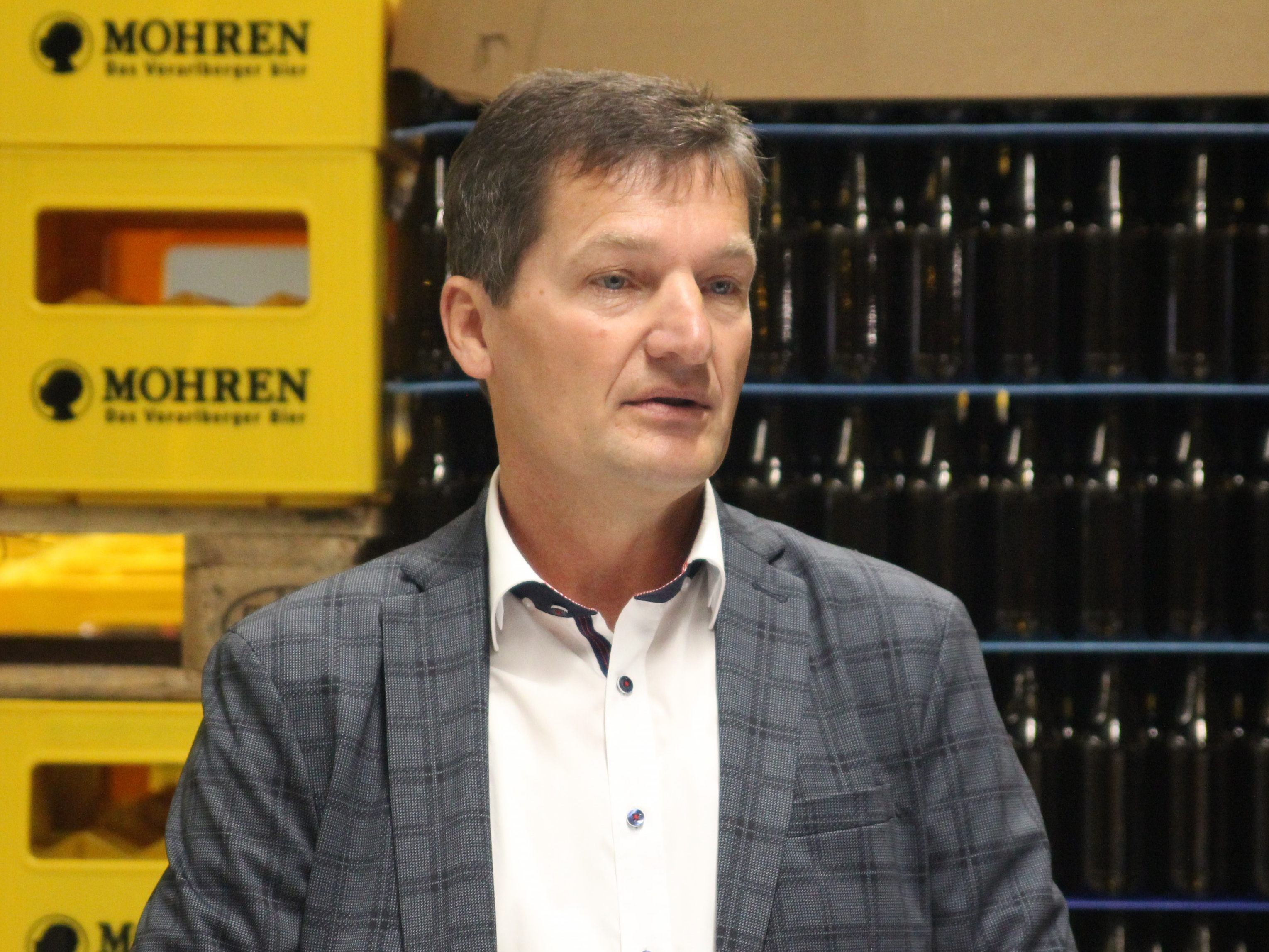 Mohrenbrauerei-Eigentümer Heinz Huber