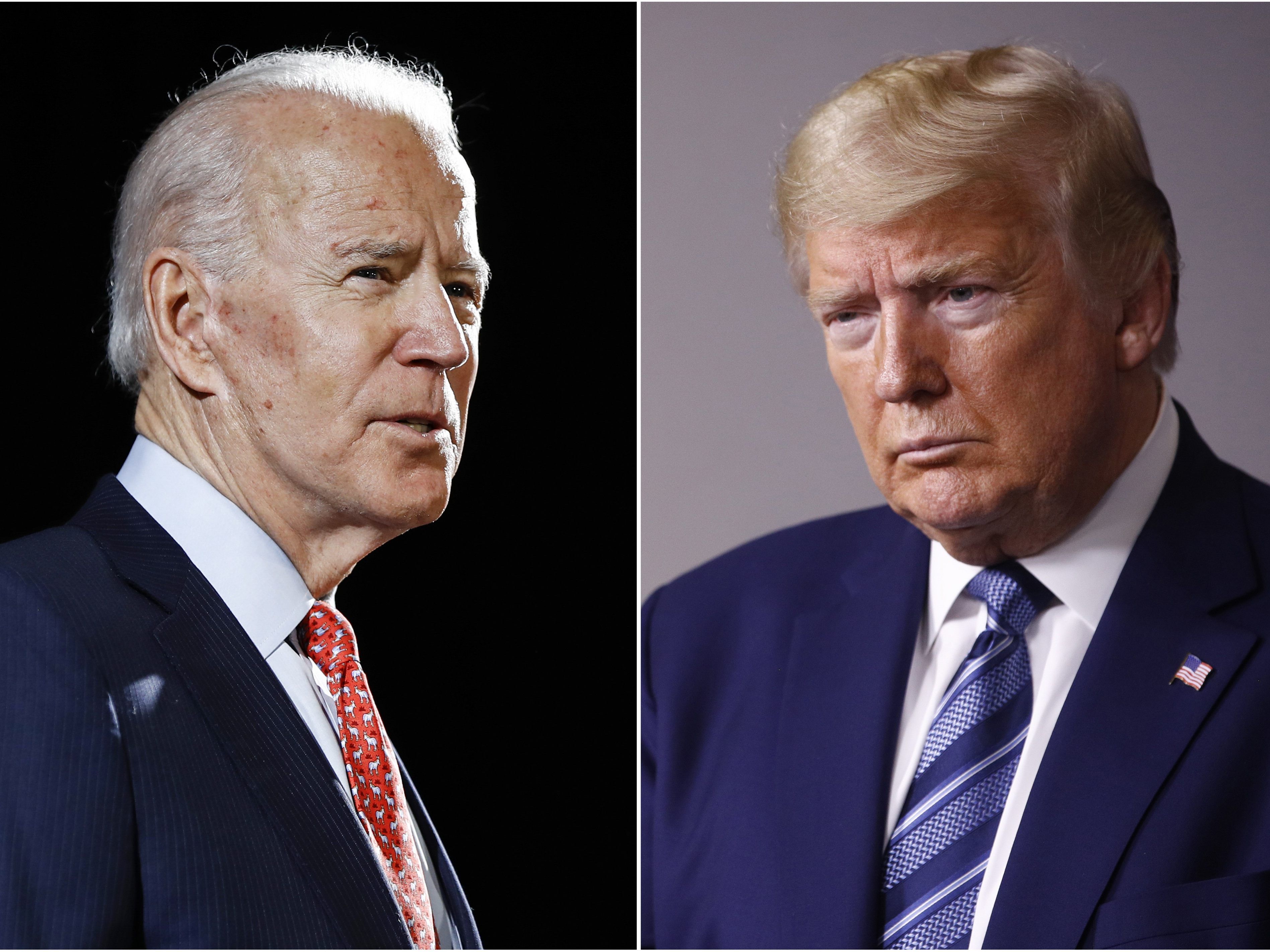 Präsidentschaftsrennen in den USA: Joe Biden vs. Donald Trump