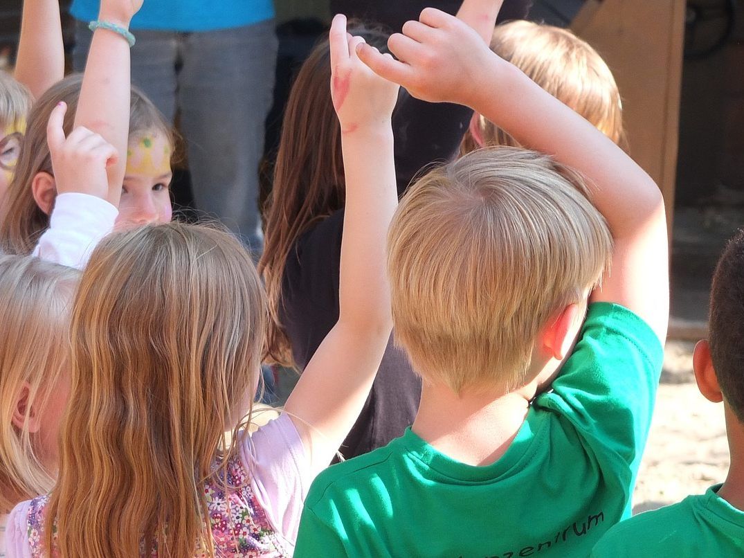 Symbolbild einer Kinderspielgruppe.