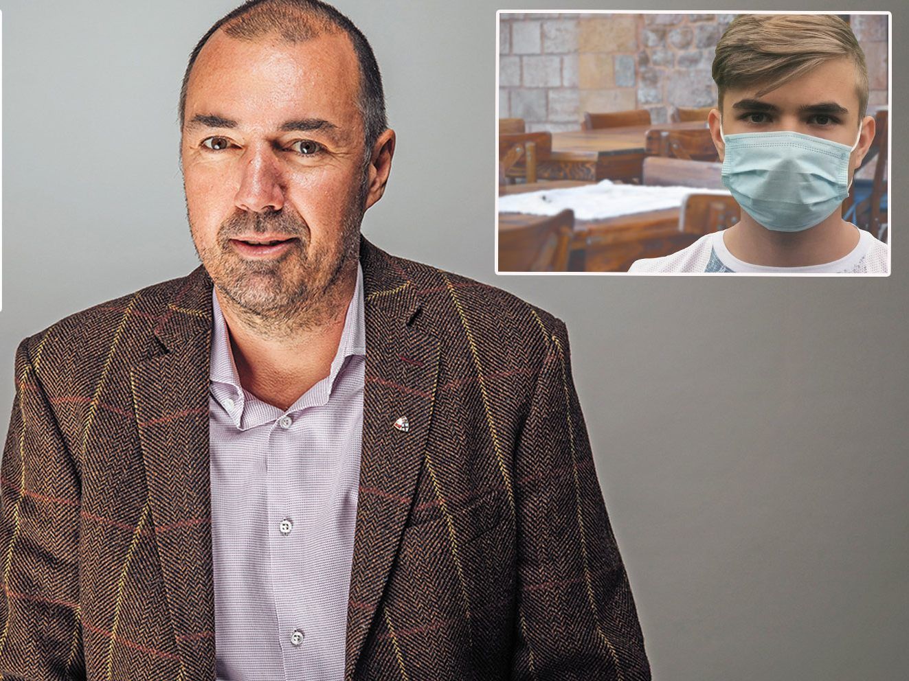 "Nirgendwo sonst muss man draußen Masken tragen"