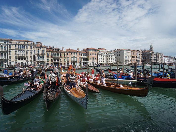 Auch in Venedig tummeln sich die Touristen