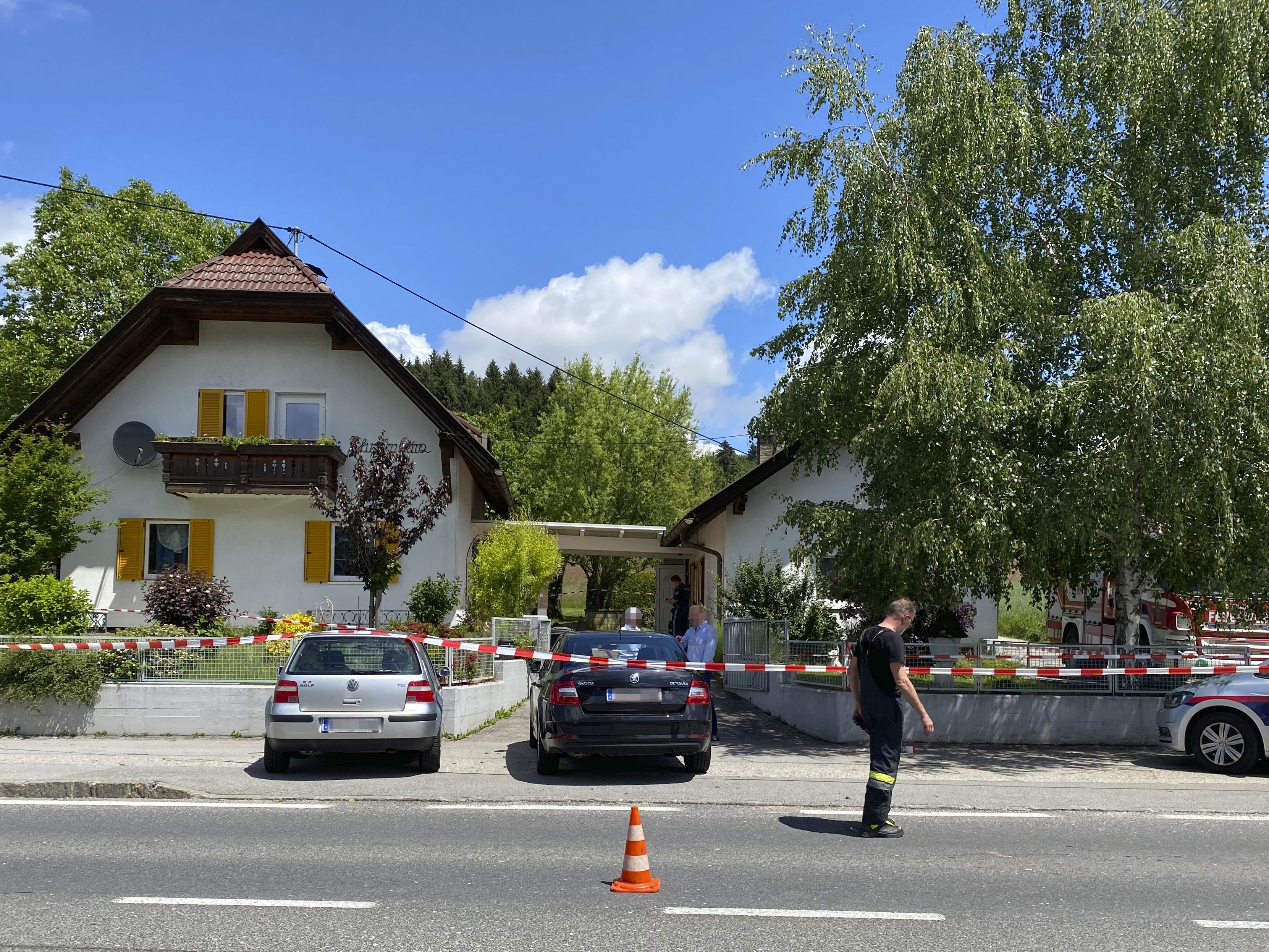Das Haus in Wernberg in dem das erste Opfer gestorben sein soll.