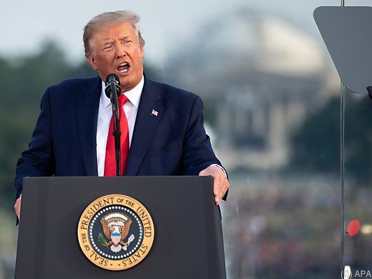Trump im Kampf gegen Demonstranten und Corona