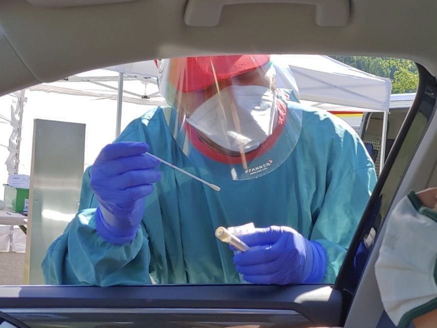 Bisher wurden 11.000 Screening-Tests durchgeführt.