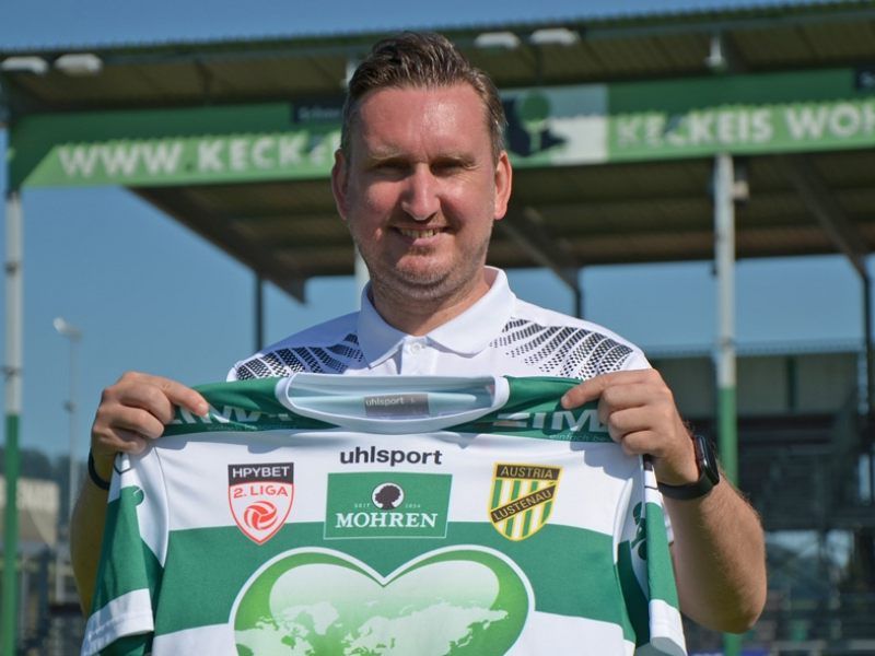 Alexander Kiene ist neuer Cheftrainer bei Austria Lustenau.