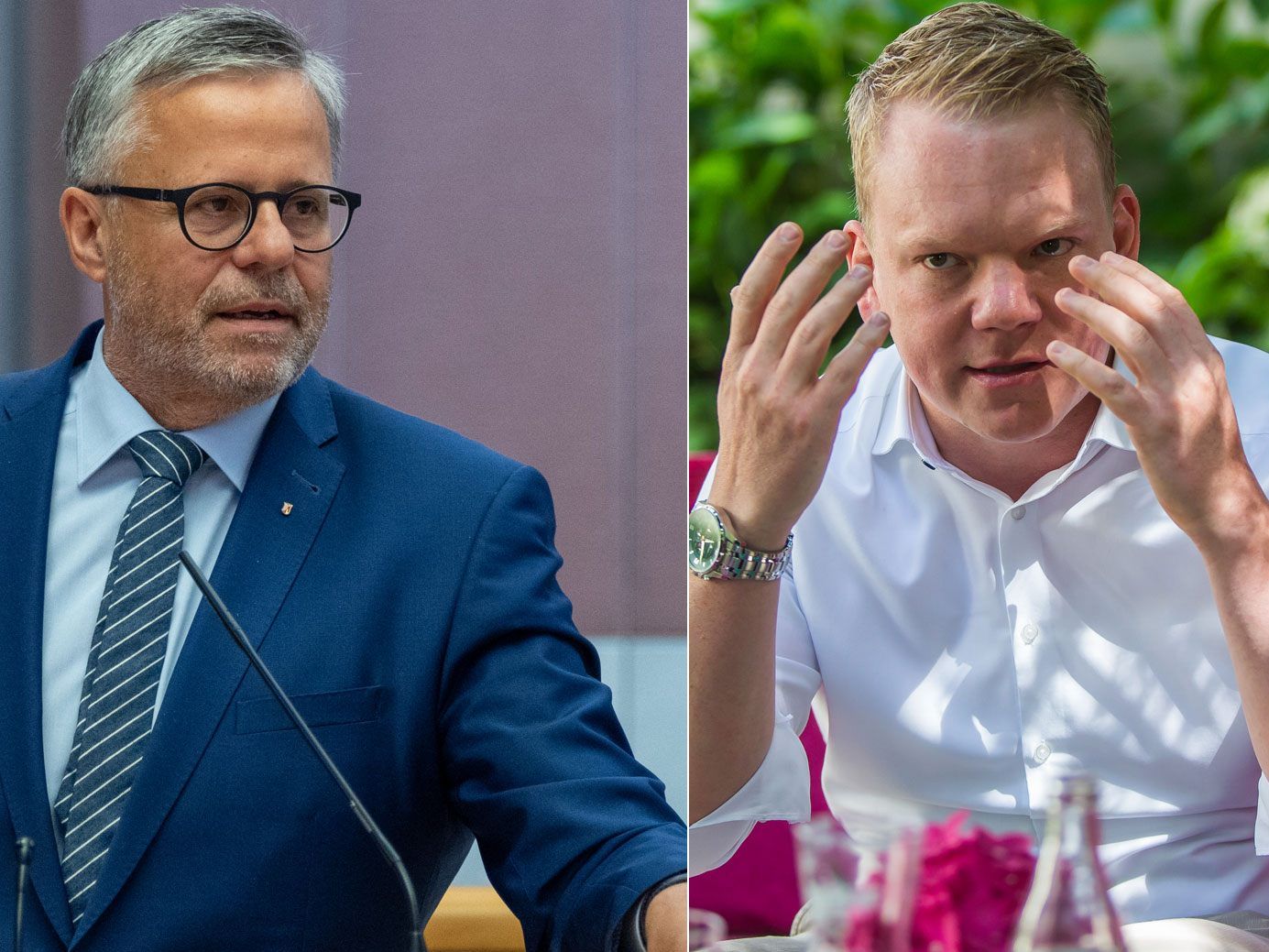 Nicht alle in der Landespolitik freuen sich über die Wiedereinführung der Maskenpflicht.