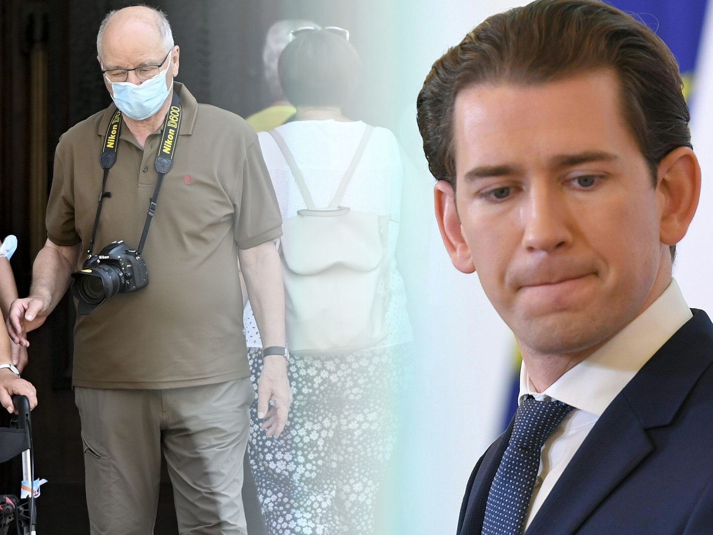 "So viel Freiheit wie möglich, so viel Einschränkung wie notwendig", sagte Kanzler Kurz am Dienstag zur Maskenpflicht
