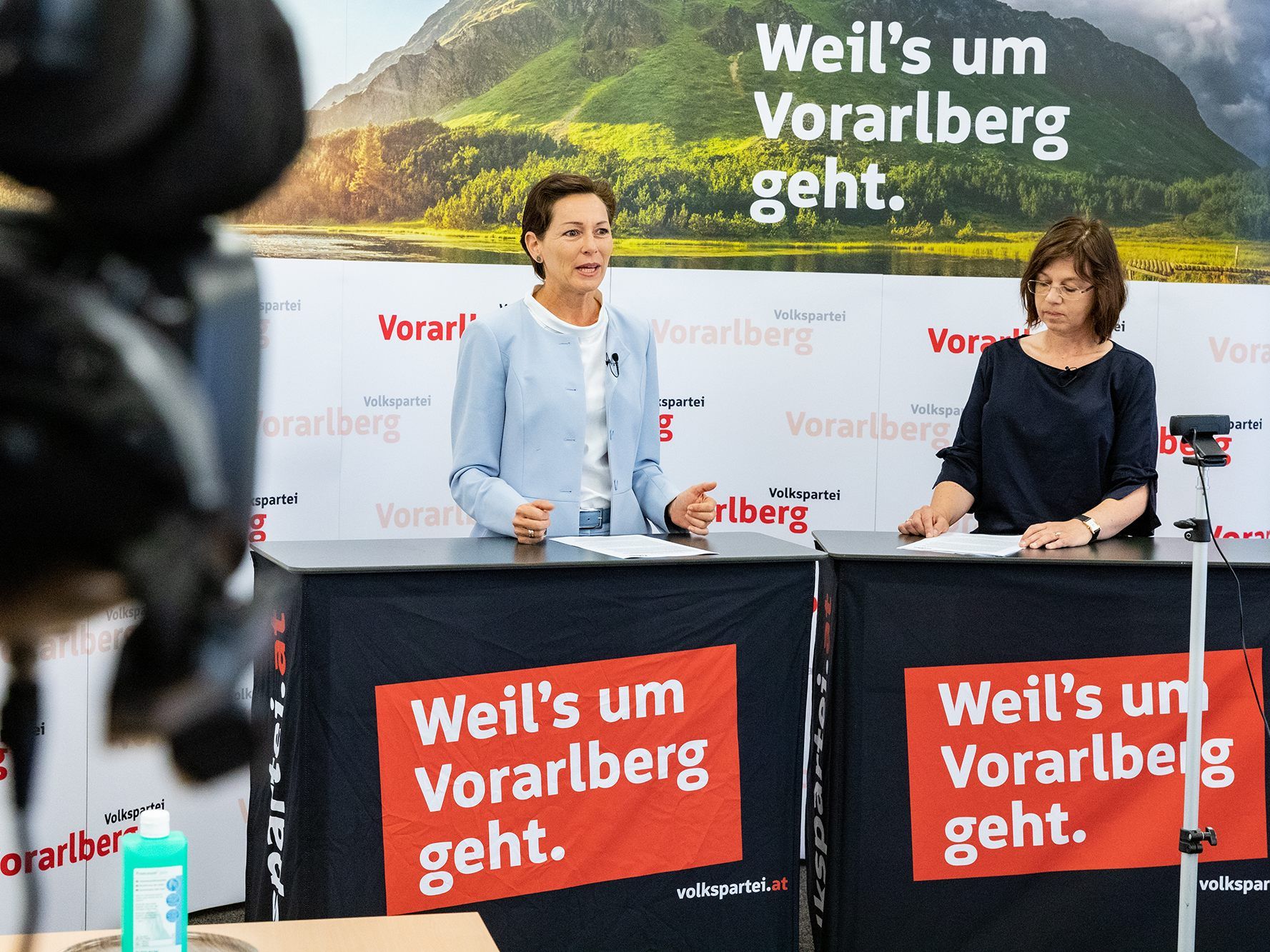 LR Rüscher und LAbg. Graf: "Ohne den Einsatz der Frauen geht’s nicht!"