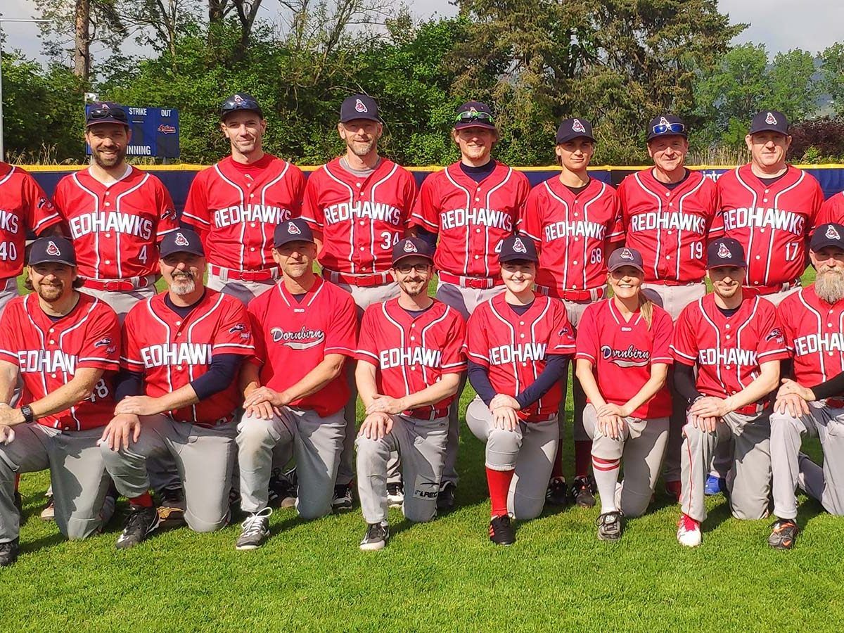 Die Redhawks aus Dornbirn spielen seit 2017 mit Begeisterung und erfolgreich Softball.