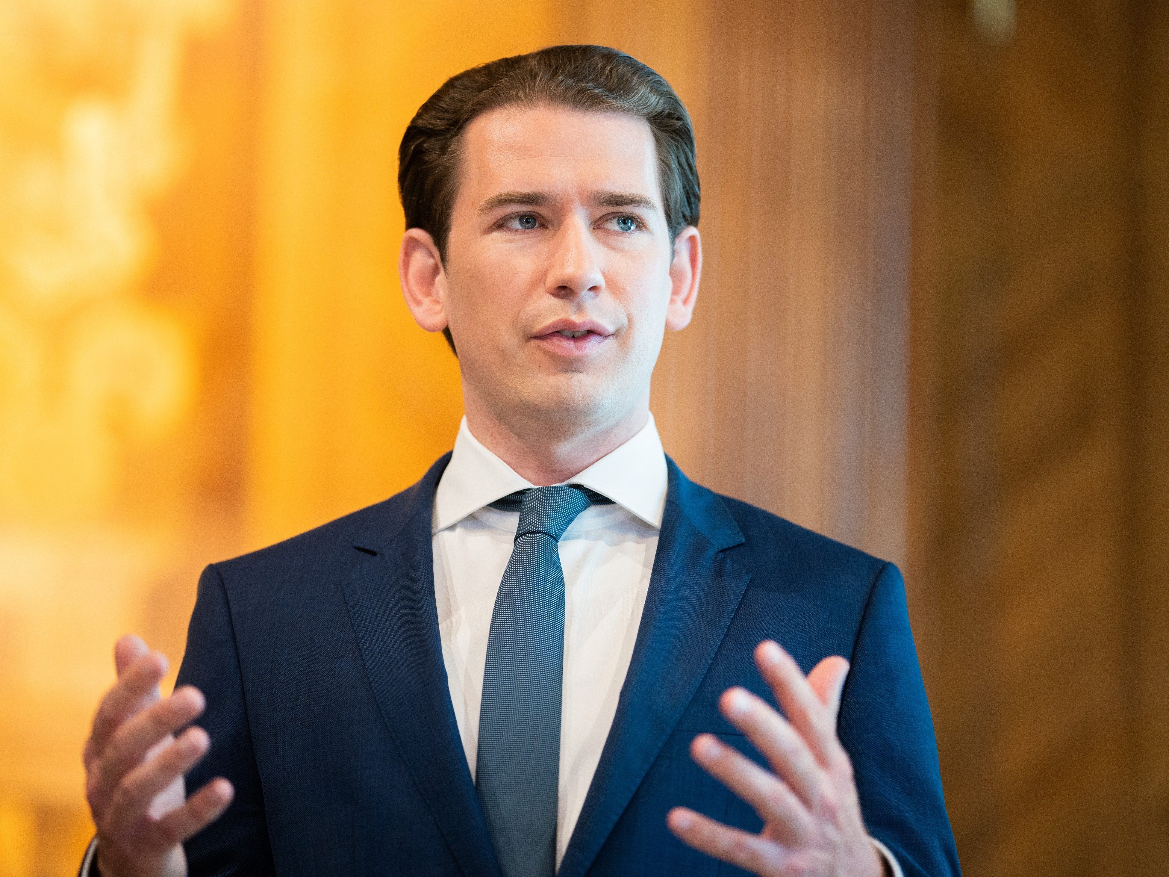 Sebastian Kurz gibt heute eine Erklärung zur Lage der Nation ab.