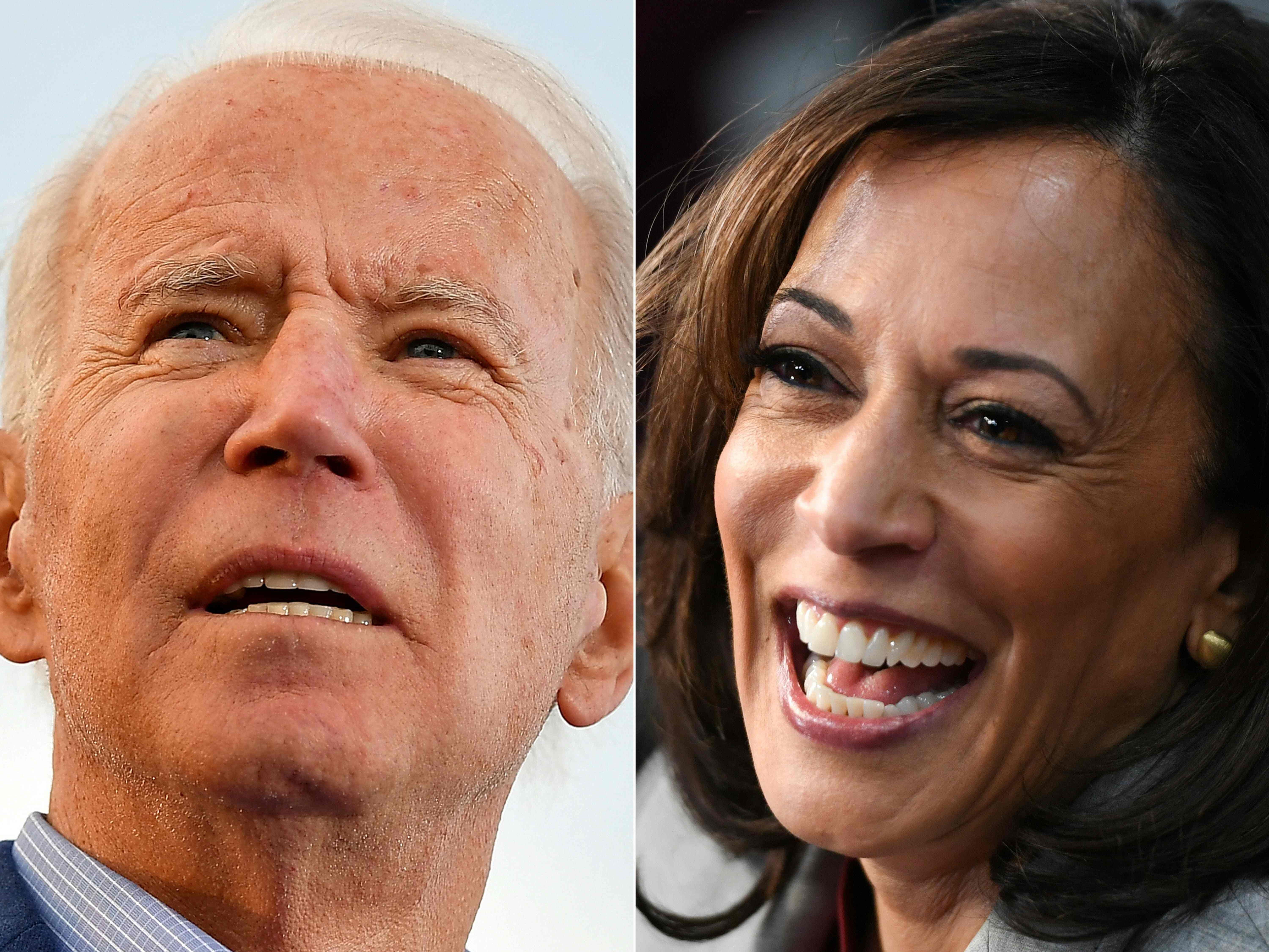 Joe Biden und Kamala Harris kämpfen gegen Donald Trump um die US-Präsidentschaft.