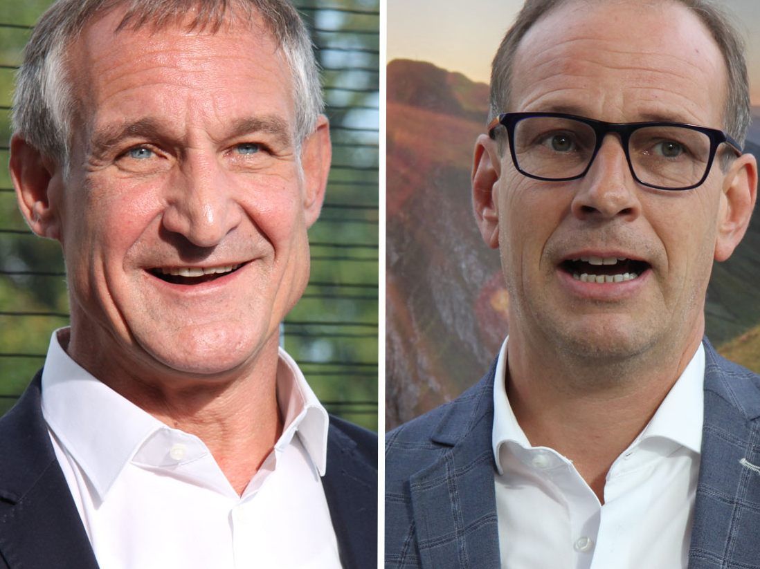 V.l.nr: Die Bürgermeister aus Bregenz, Hohenems und Lustenau.