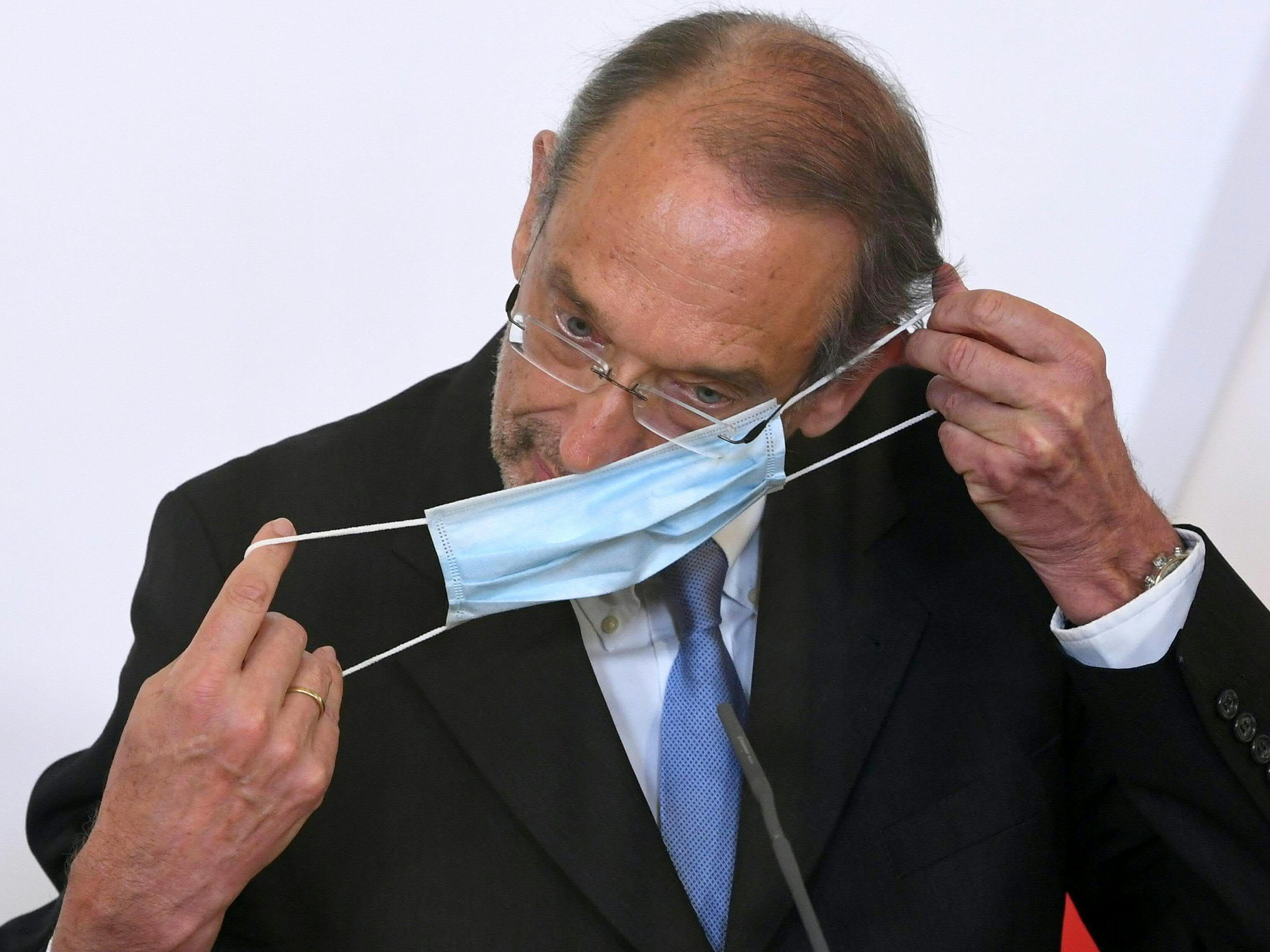 Heinz Faßmann hält nichts von einer Maskenpflicht im Unterricht.