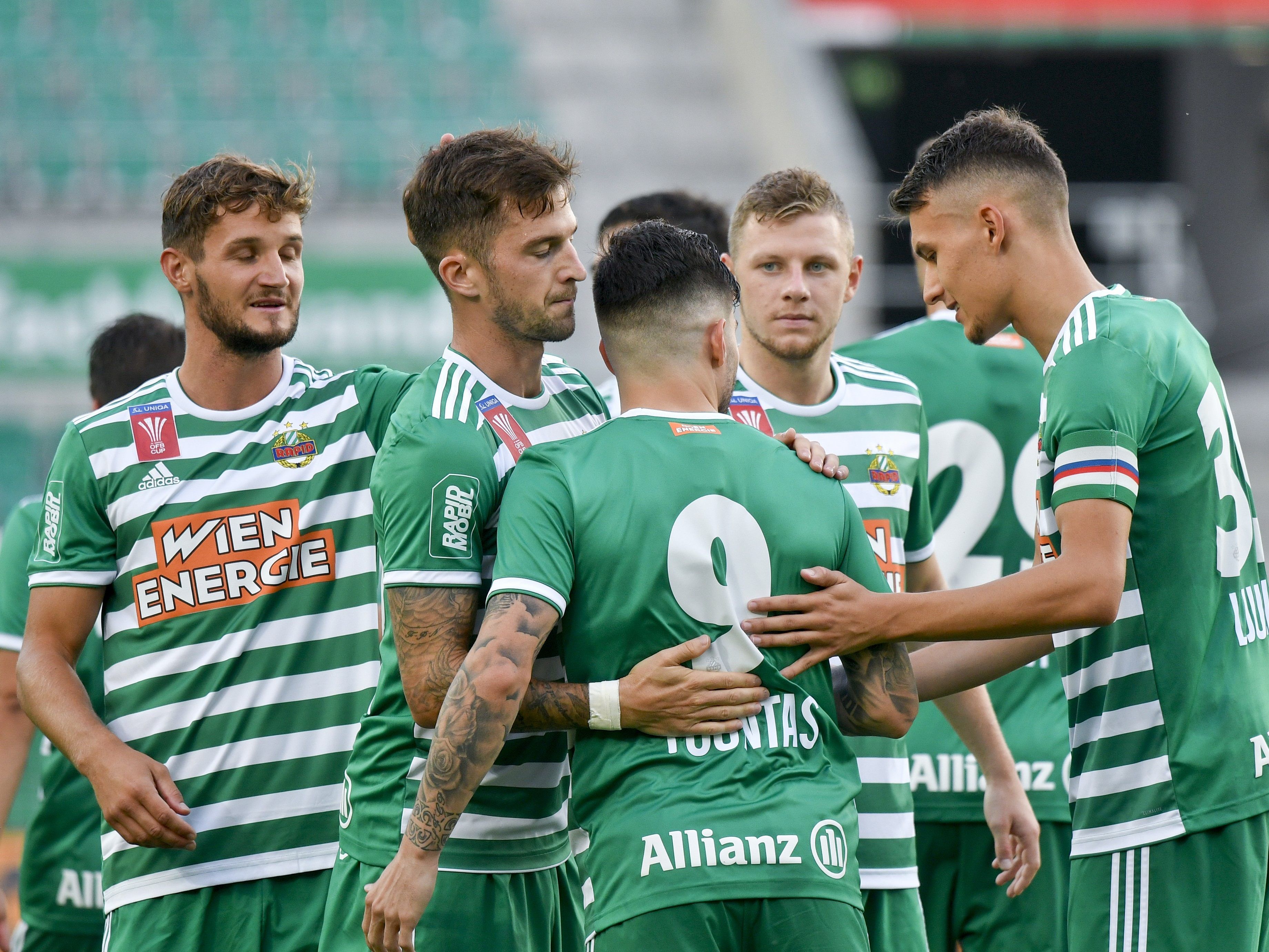 Wie auch gegen Zagreb muss Rapid wieder auswärts ran.