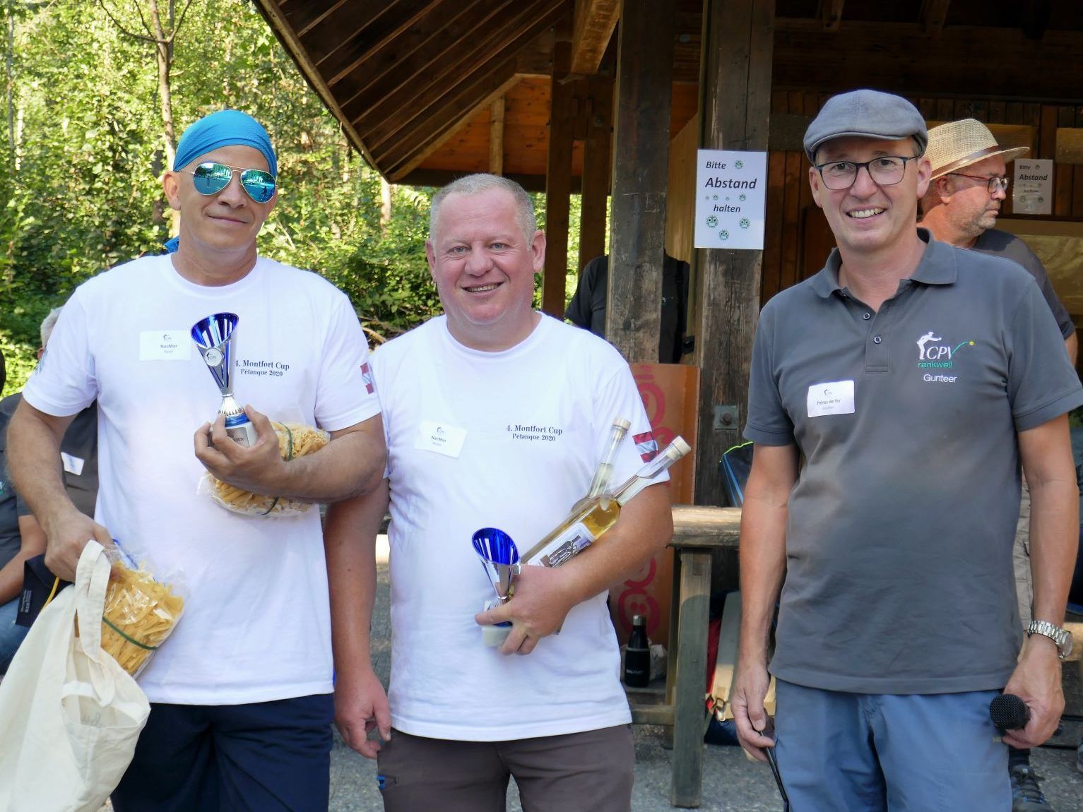 Die Sieger vom Vorarlberger Cup im Petanque in Rankweil