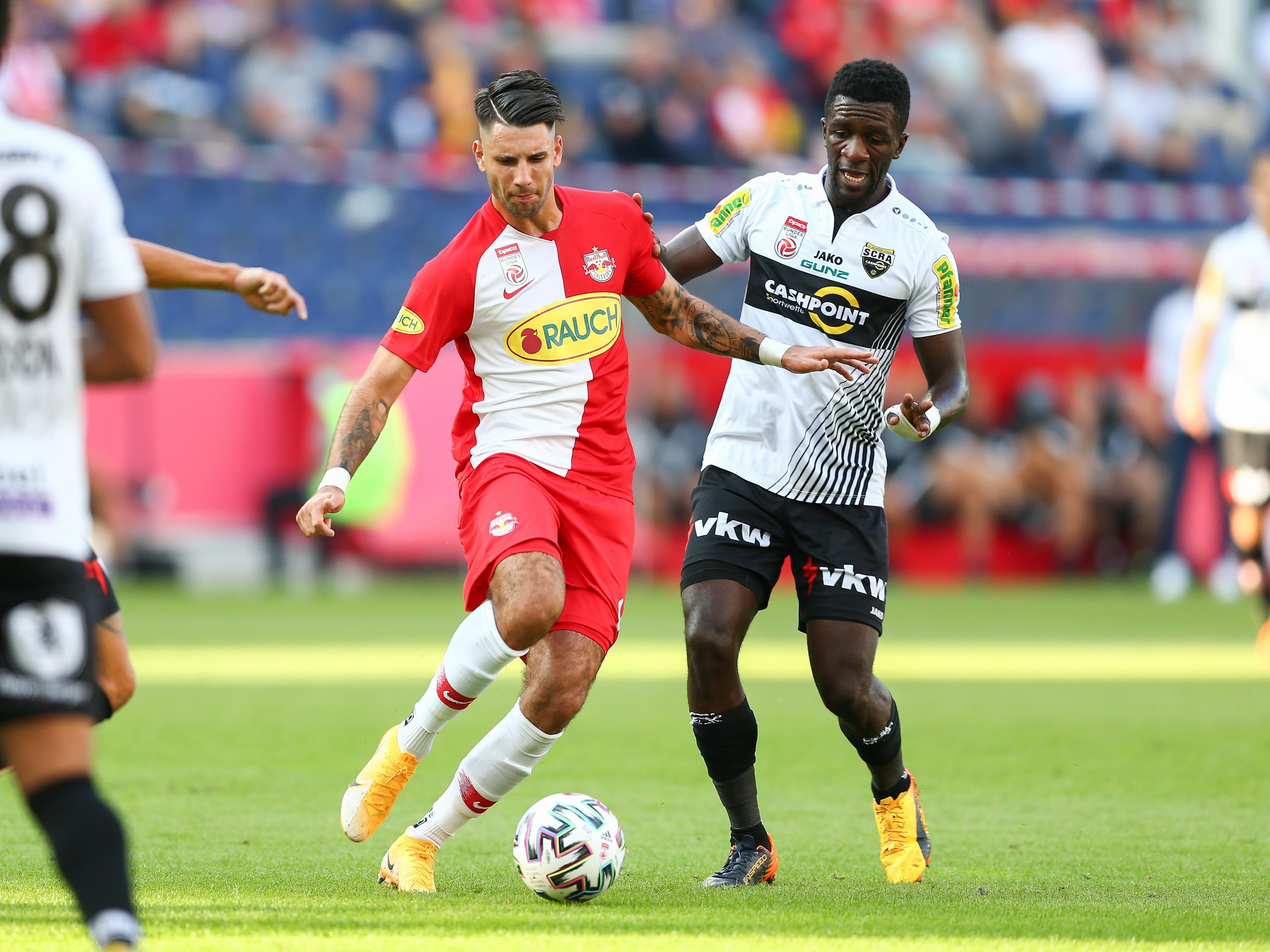 Oum Gouet und Co. hatten trotz Überzahl keine Chance gegen den Serienmeister Salzburg.