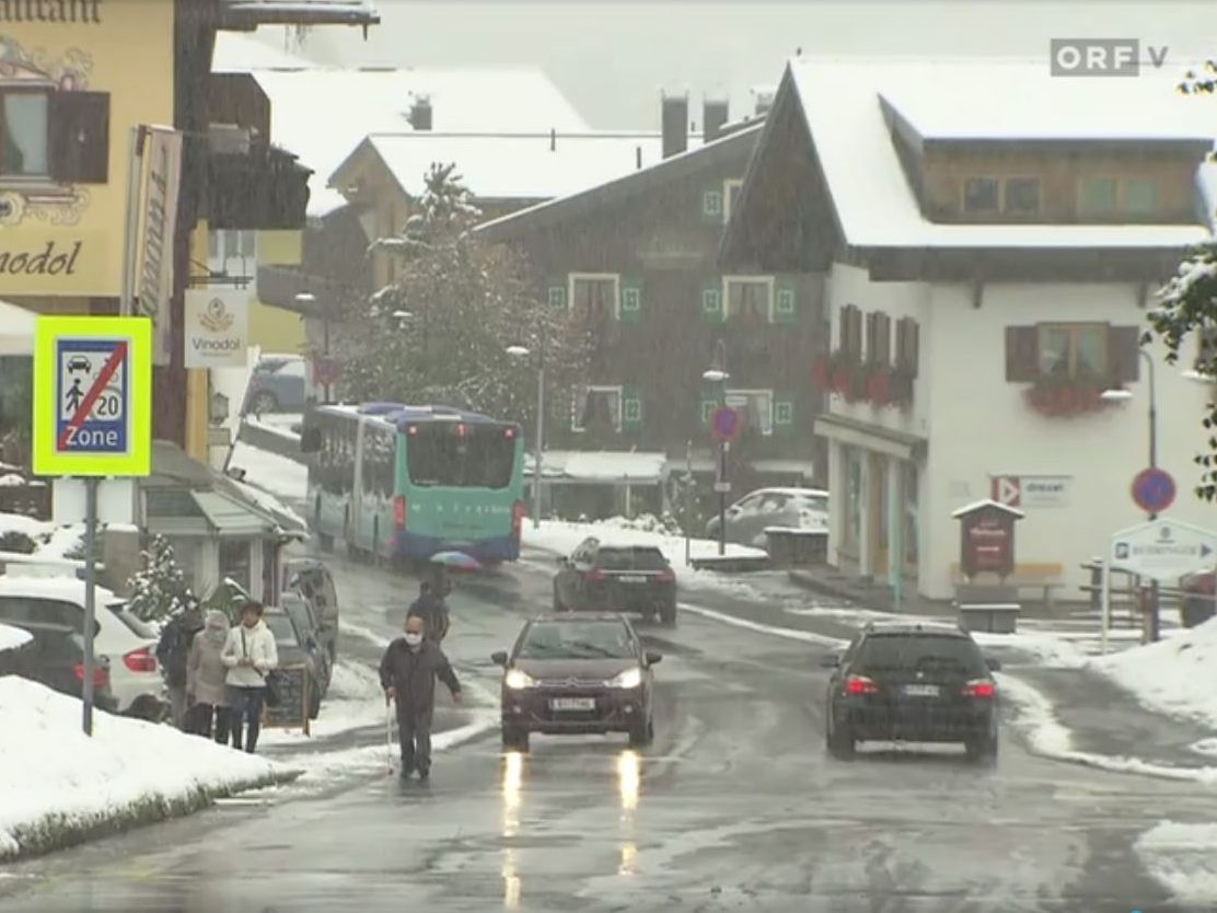 Fast alle Touristen sind nach der Reisewanrung aus dem Kleinwalsertal abgereist.