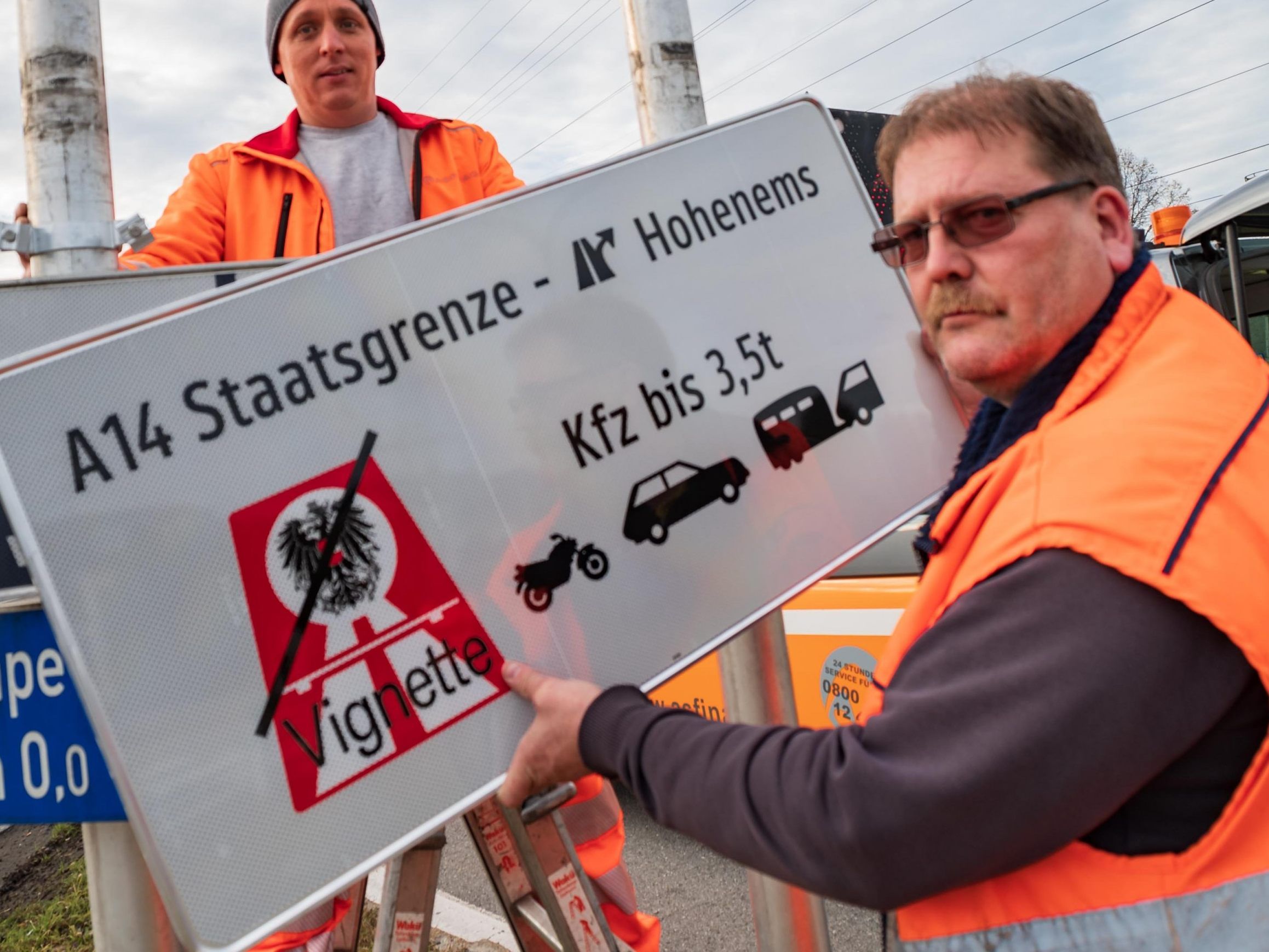Seit 15. Dezember 2019 gilt die Mautbefreiung auf der A14 bis Hohenems.