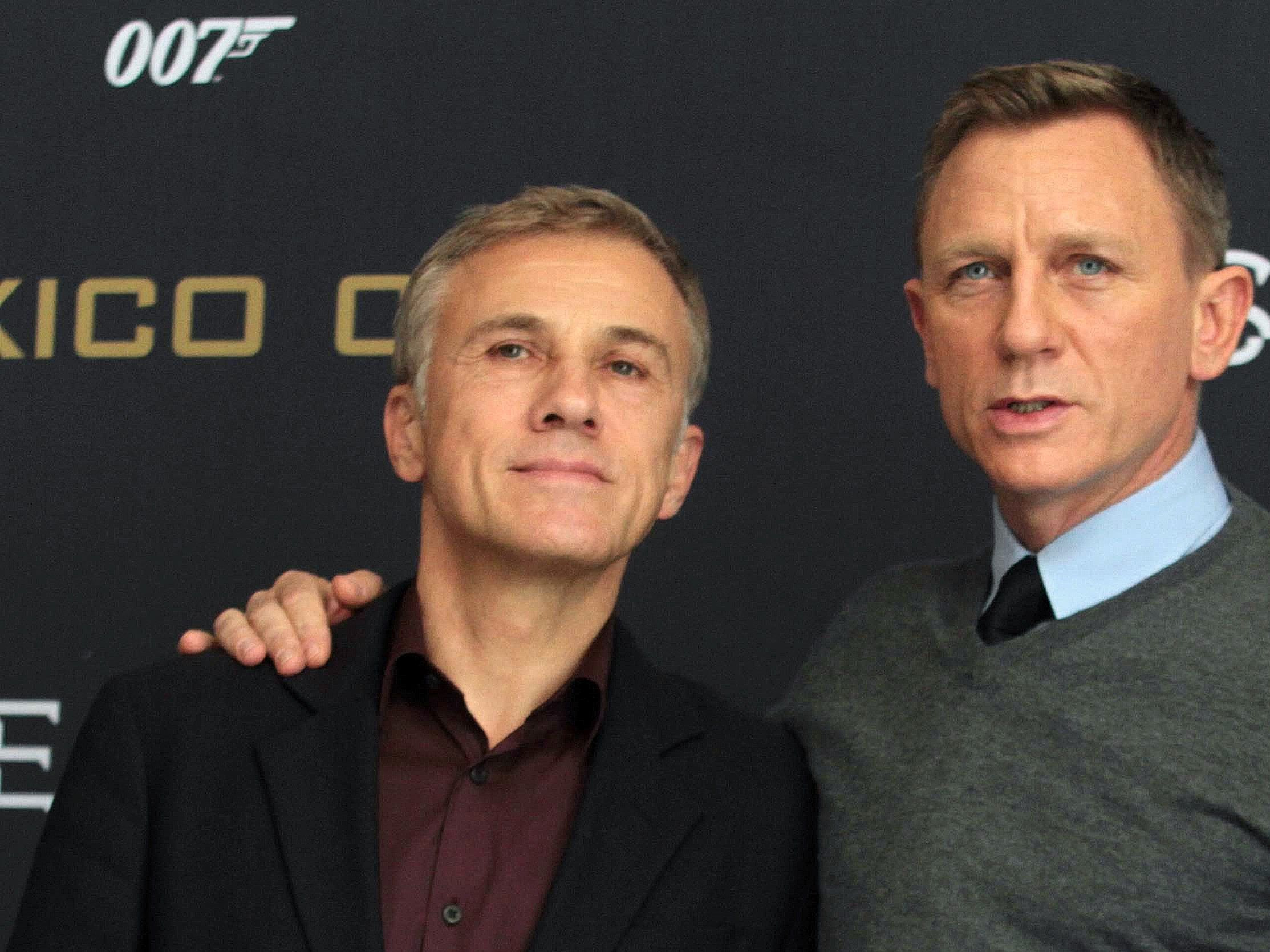 Christoph Waltz und Daniel Craig.