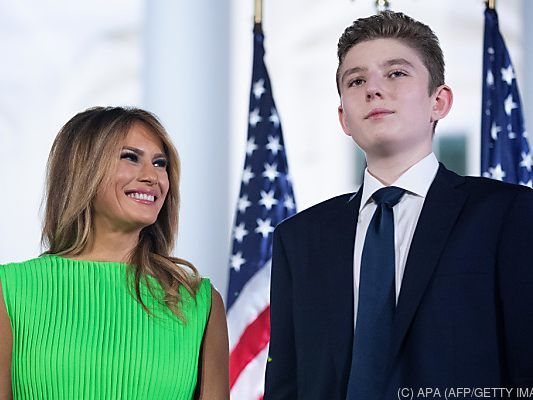 Barron Trump hatte keine Symptome