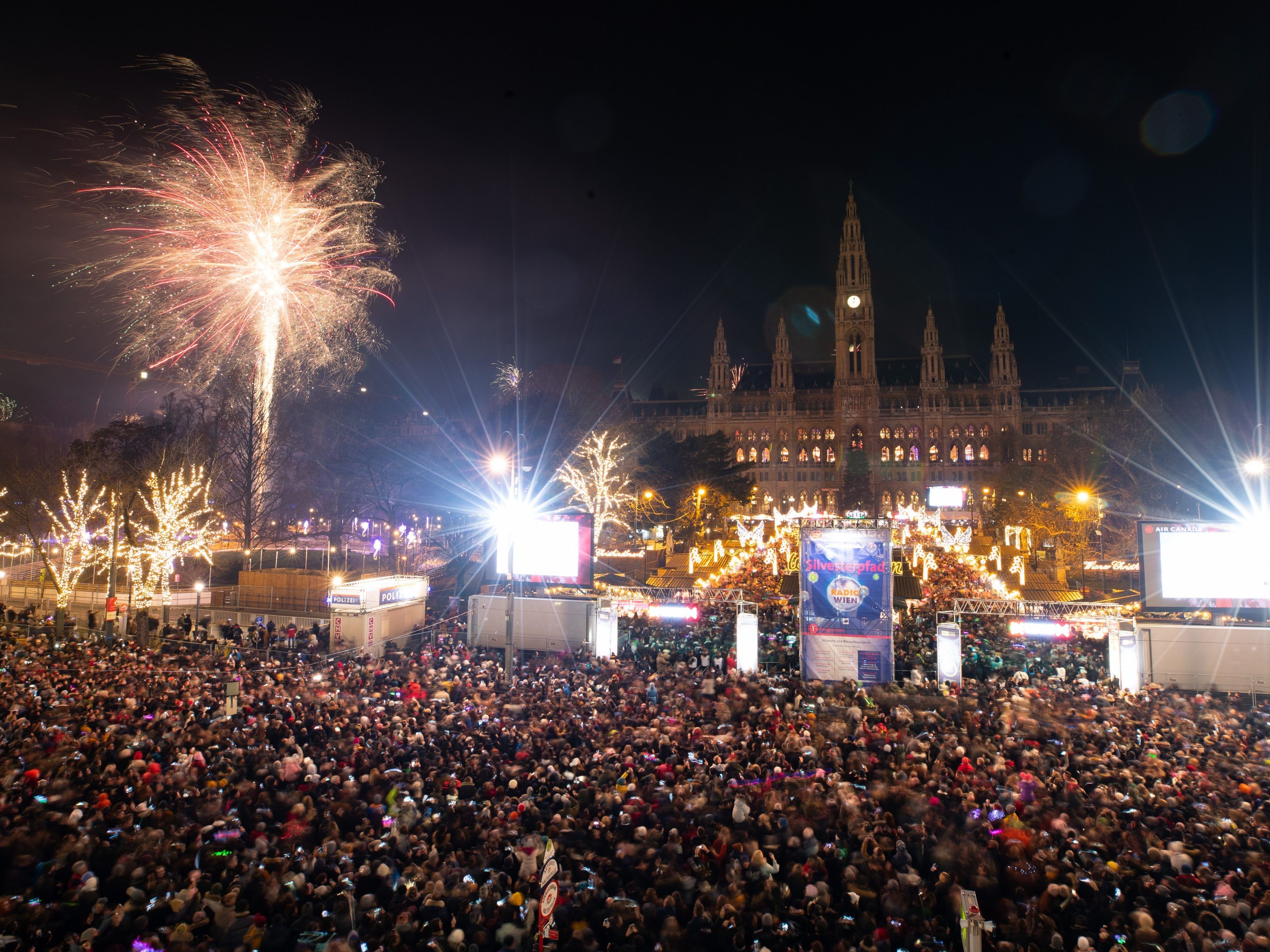 Bilder wie diese wird es heuer nicht geben: Der Wiener Silvesterpfad fällt aus