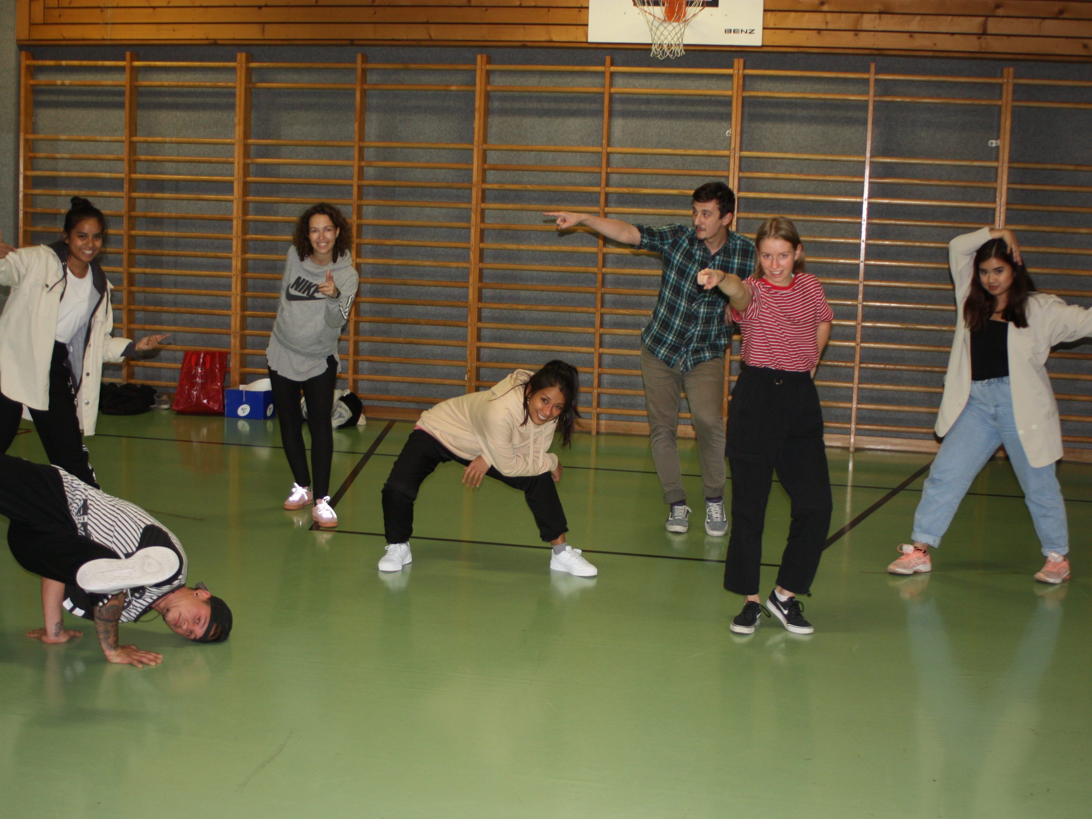 Ständig im Trainingsbetrieb ist die Rankweiler Tanzgruppe One Step Ahead
