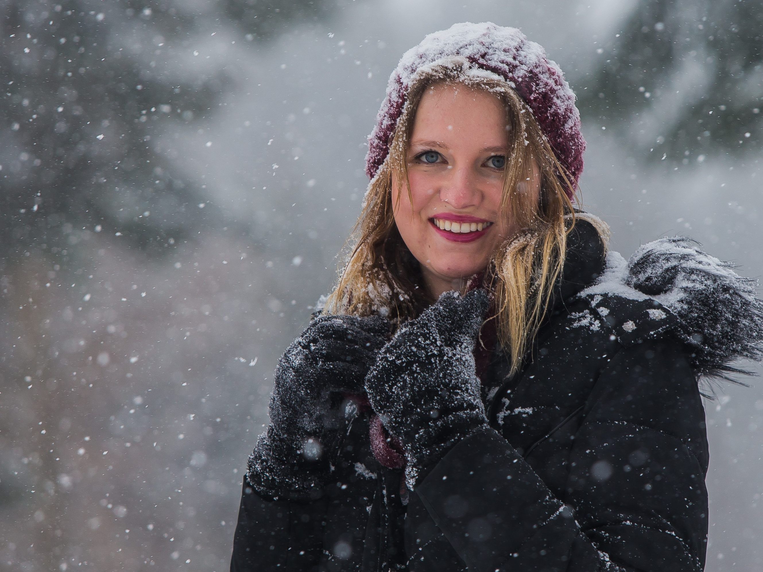 Kühle Herbsttage mit Schnee weiter oben