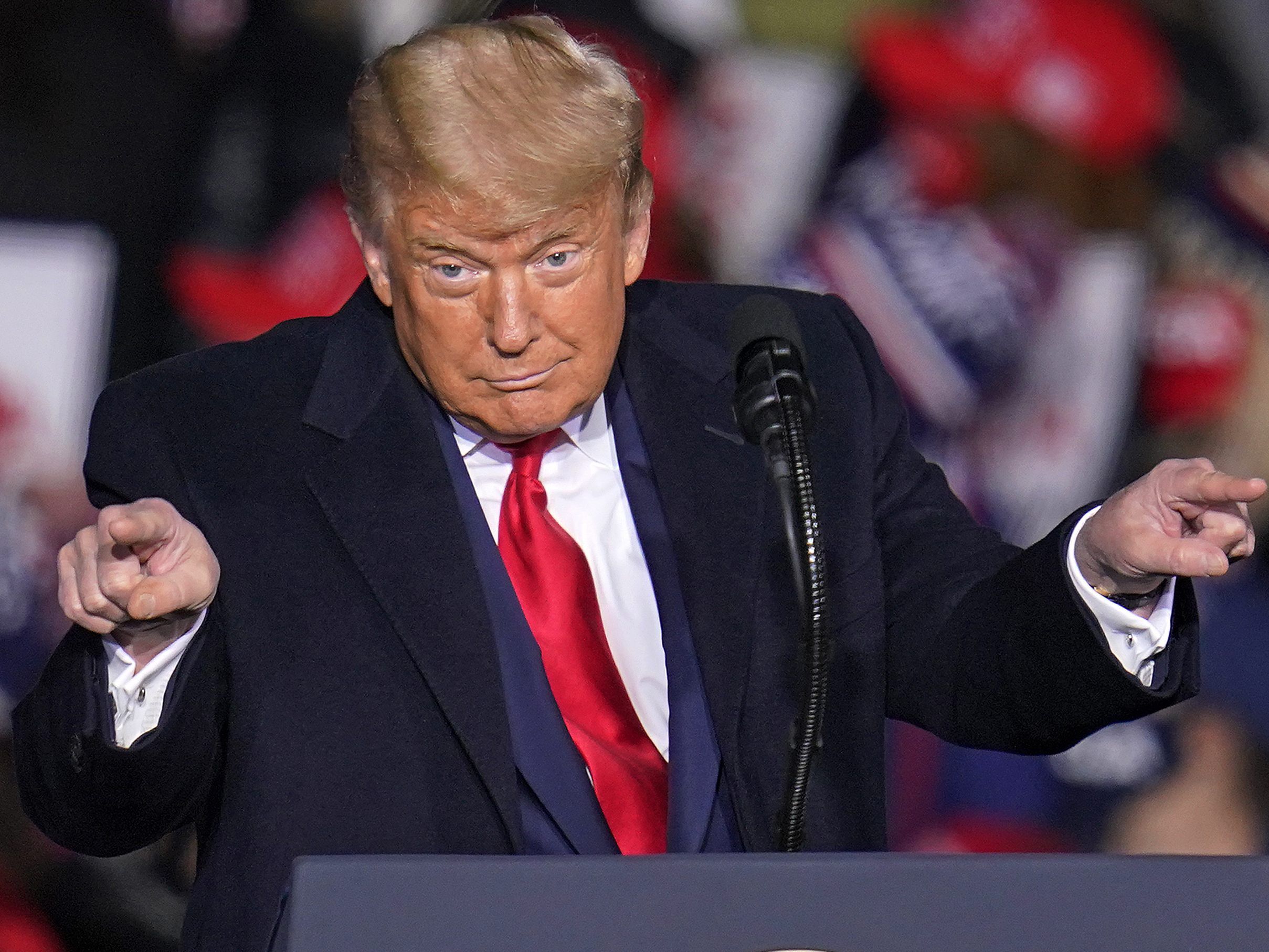 Trump sieht nach kritischen Nachfragen immer "Fake News".