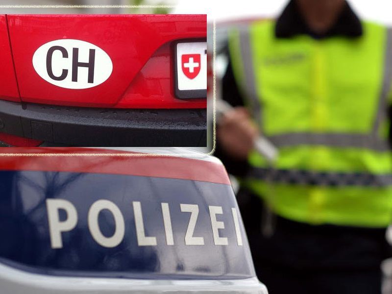 An vielen Autos fehlt er, doch der CH-Aufkleber ist für Schweizer Fahrzeuge im Ausland Vorschrift.
