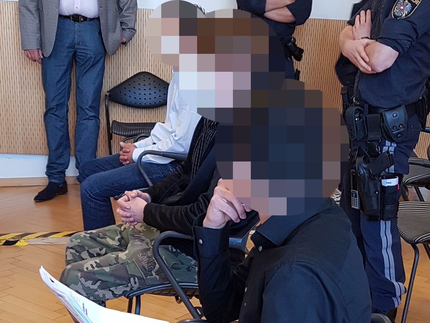 Drei Jugendliche mussten sich vor Gericht verantworten.