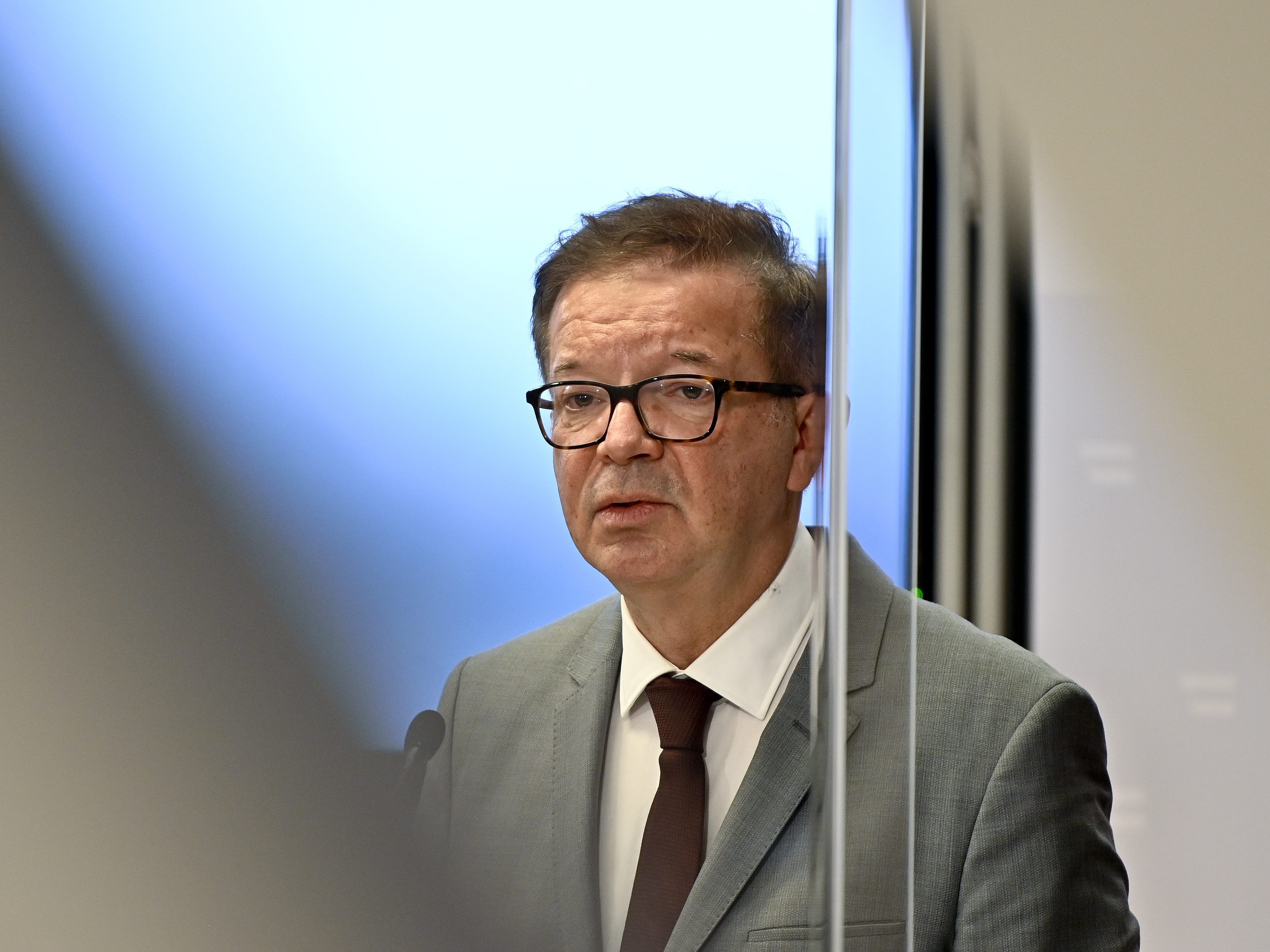 Anschober präsentierte die Corona-Impfstrategie für Österreich.