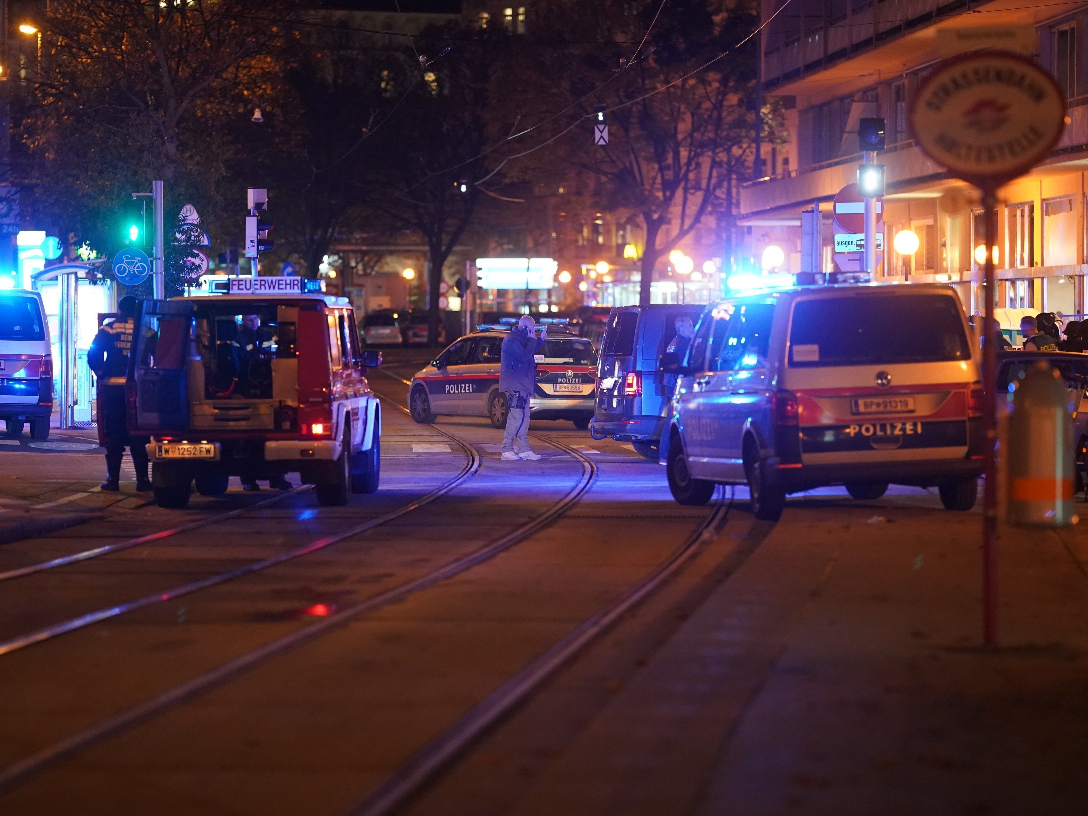 Am Montag kam es zu Schüssen in der Wiener Innenstadt.
