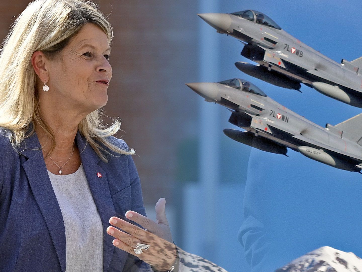 Jetzt muss Verteidigungsministerin Tanner analysieren, wie es mit den Eurofightern weitergehen kann.
