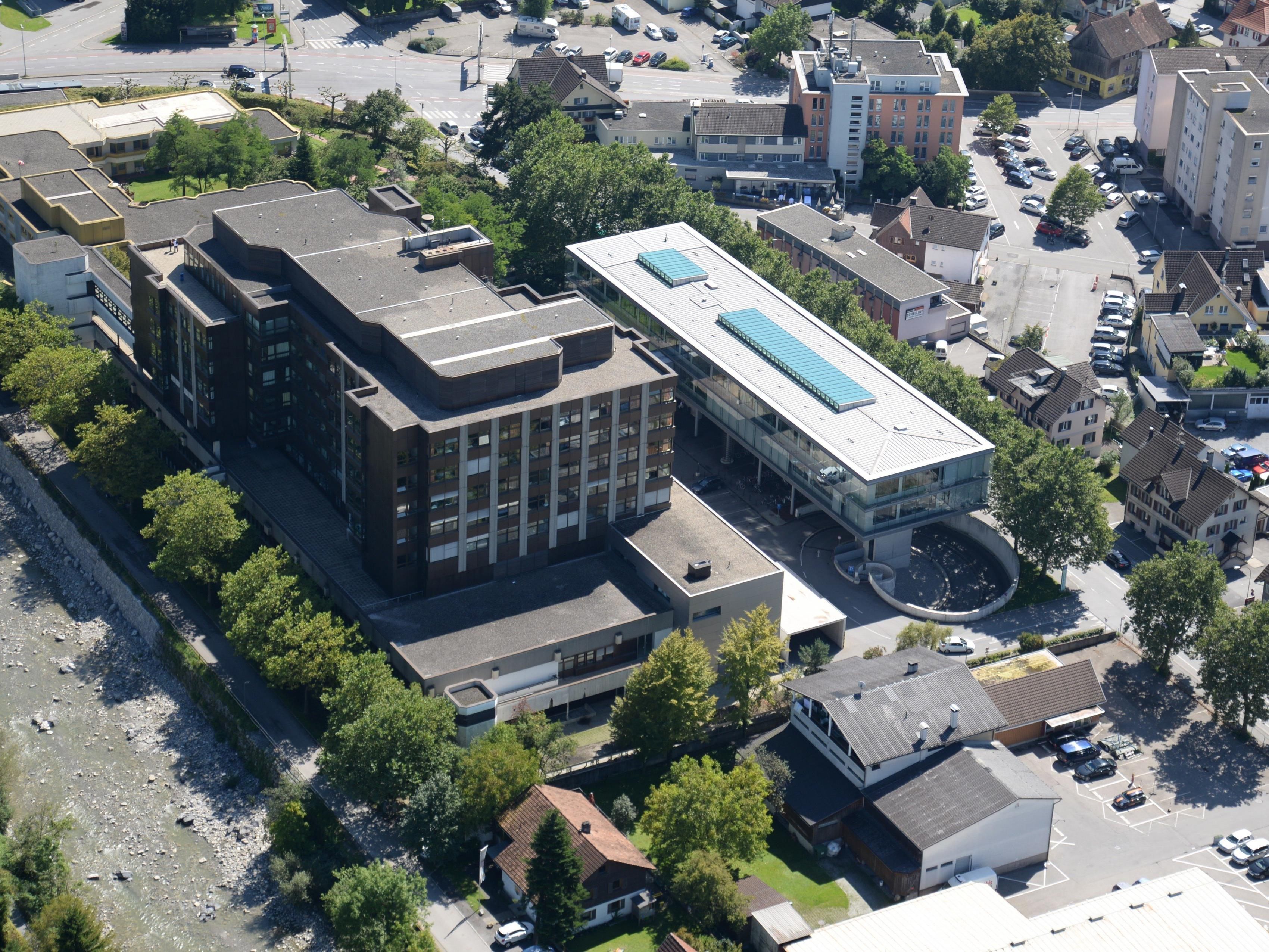 Das Stadtkrankenhaus in Dornbirn.