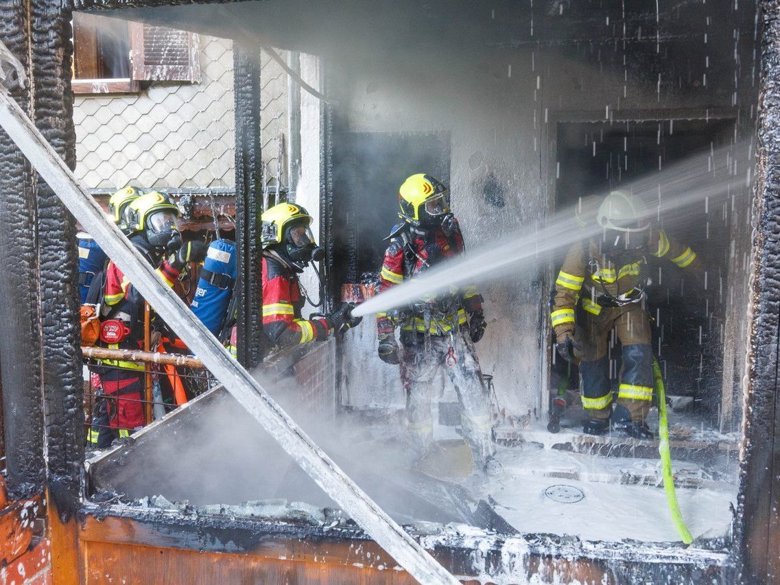 150 Feuerwehrleute im Einsatz