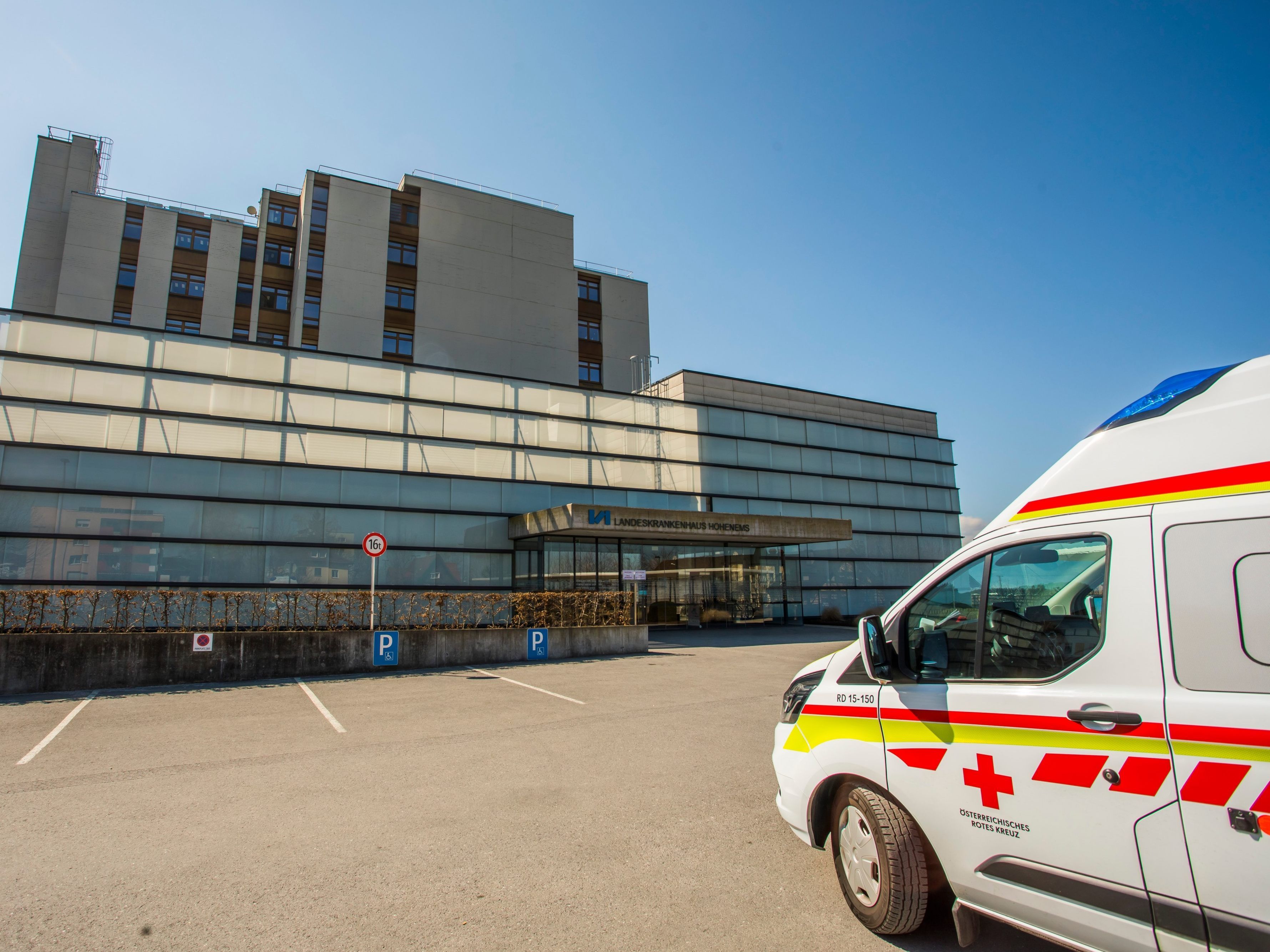 Intensivkapazitäten in Hohenems erschöpft