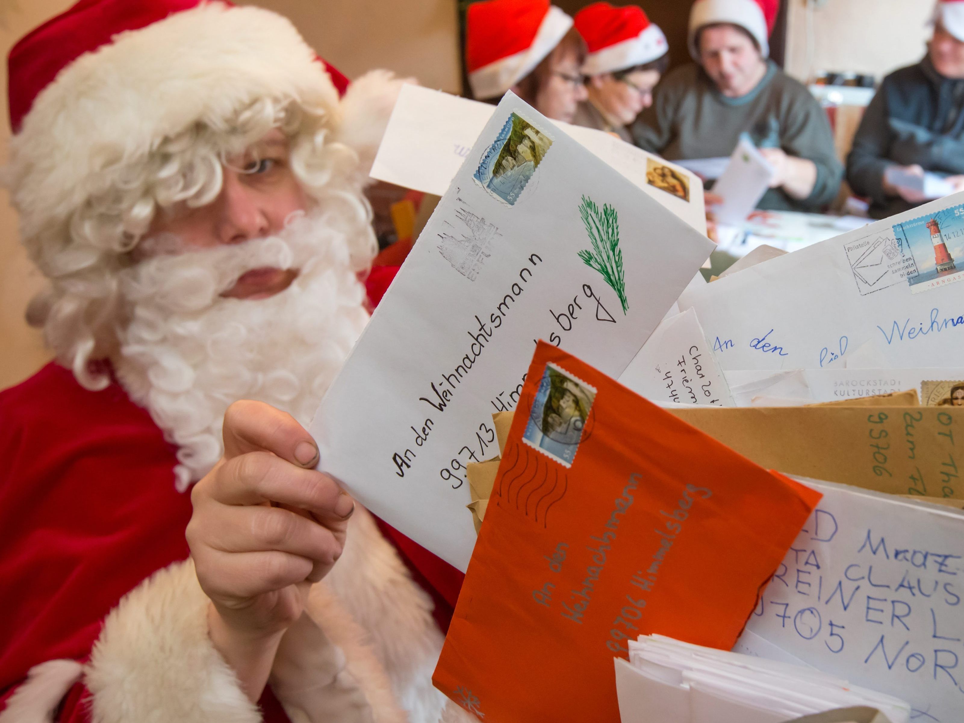 Beruhigende Botschaft der Organisation für die Kinder.