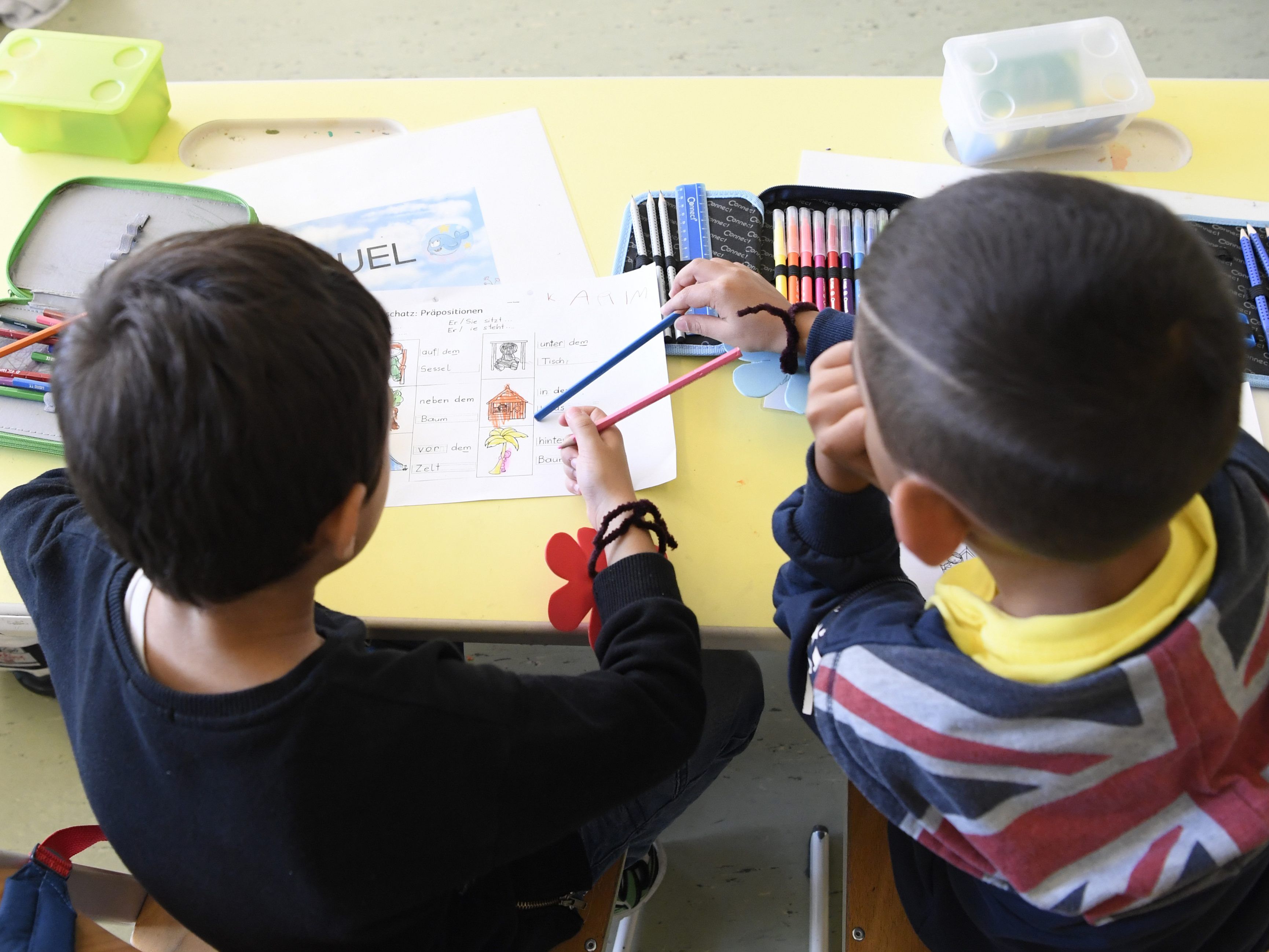 In der Deutschförderklasse werden die Schüler vom "normalen" Klassenverband abgeschirmt.