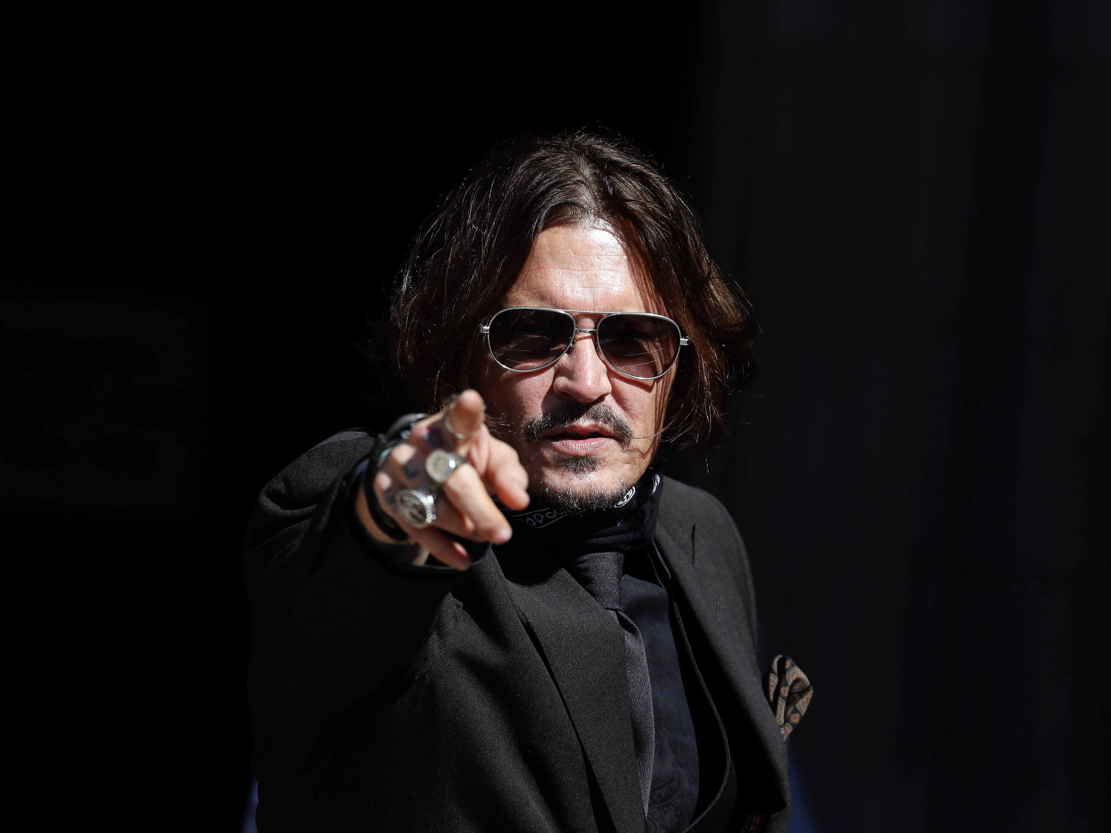 Hollywood-Superstar Johnny Depp.