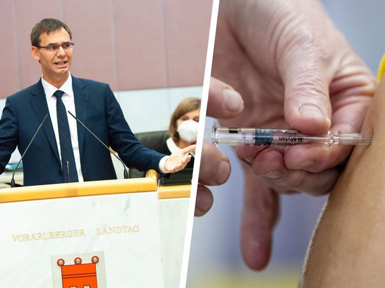 Corona-Impfung: "Das muss jeder für sich abwägen", so Wallner.