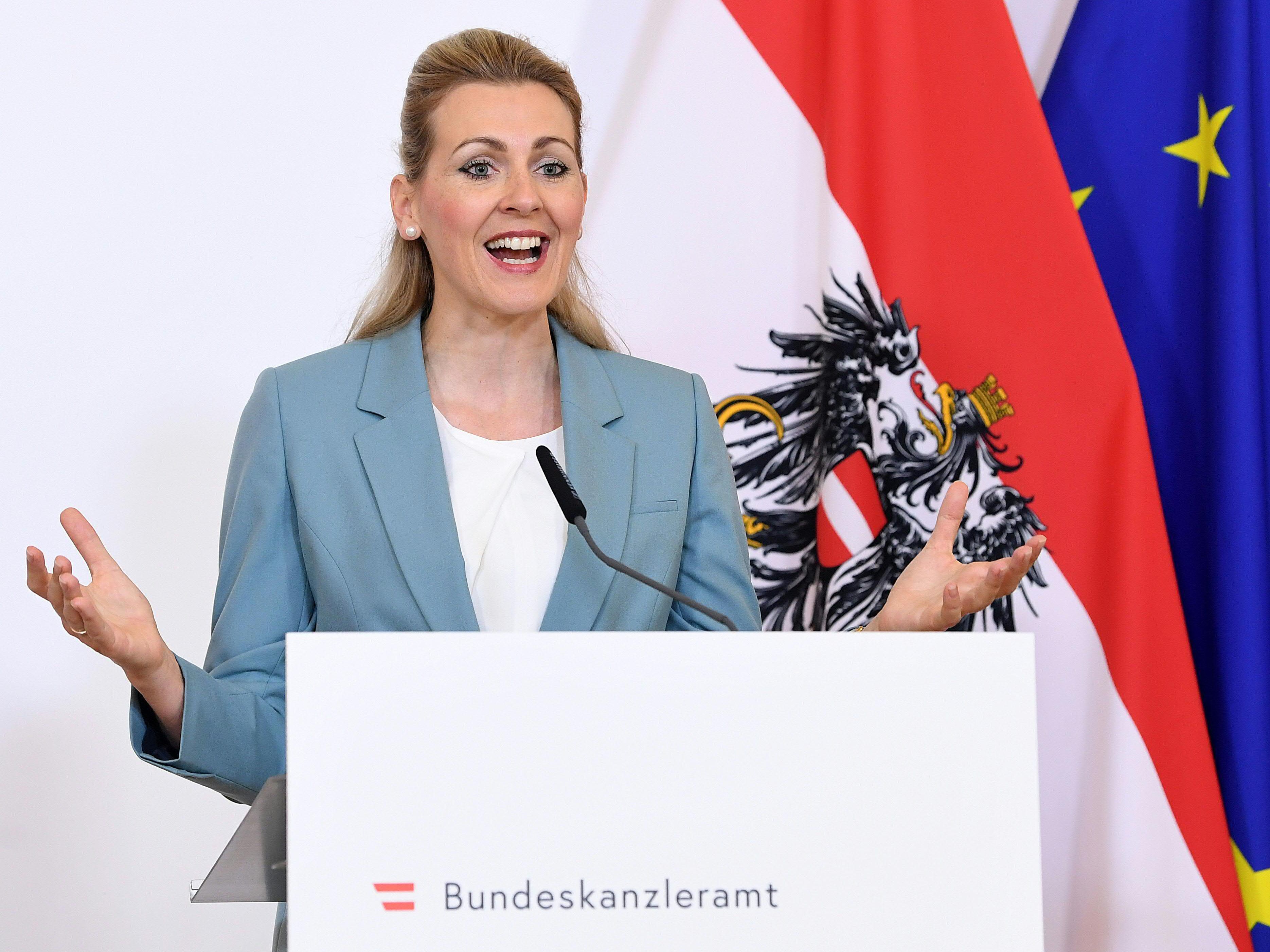 Nach Plagiatsvorwürfen hat Arbeitsministerin Christine Aschbacher ihren Rücktritt bekannt gegeben.